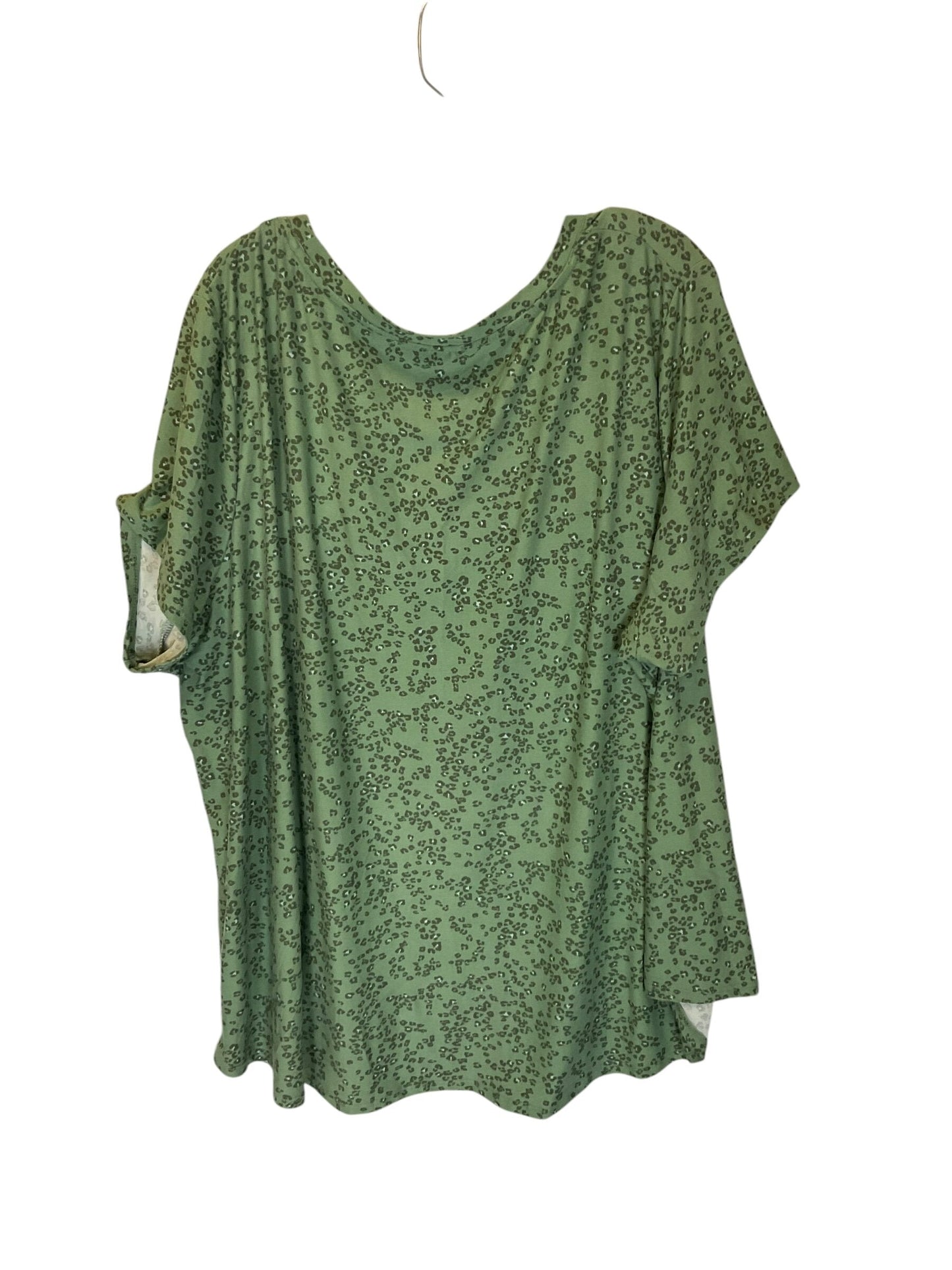 Top Short Sleeve By Pink Rose Size: 4x