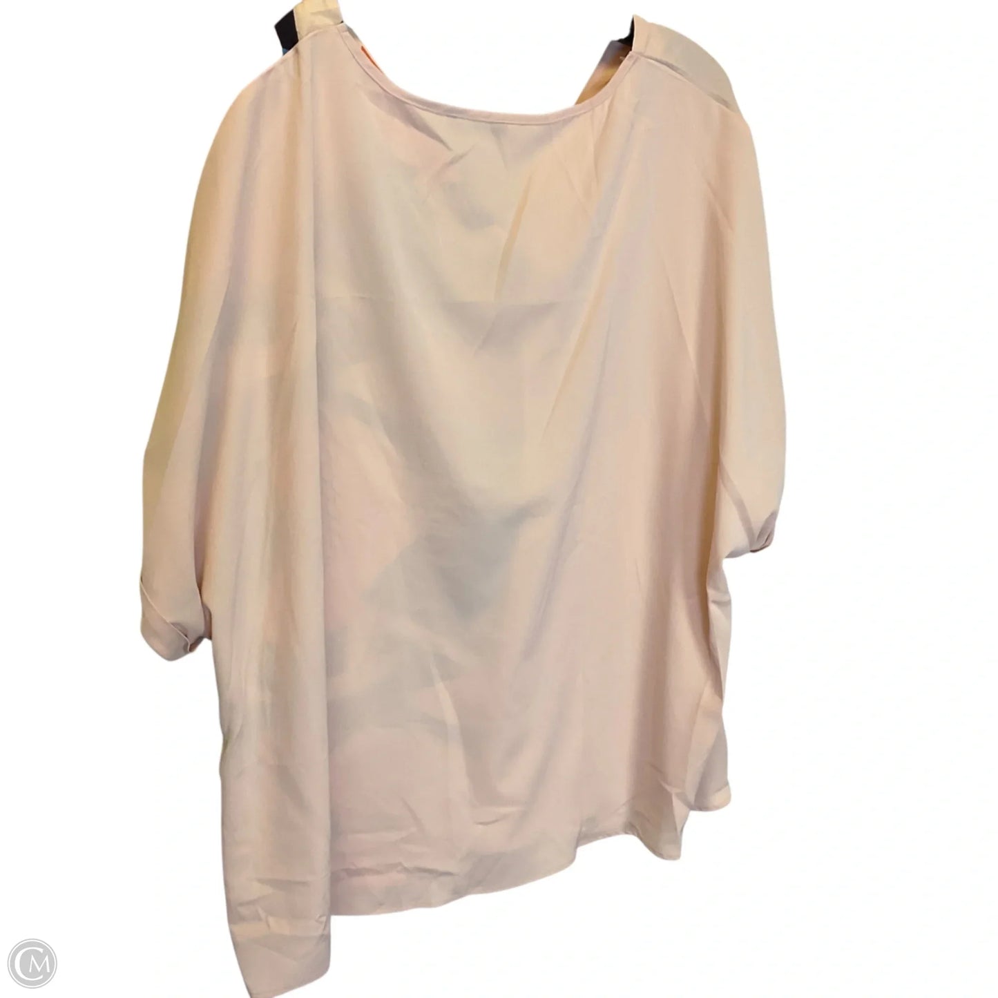 Top Short Sleeve By Clothes Mentor In Pink, Size: 3x