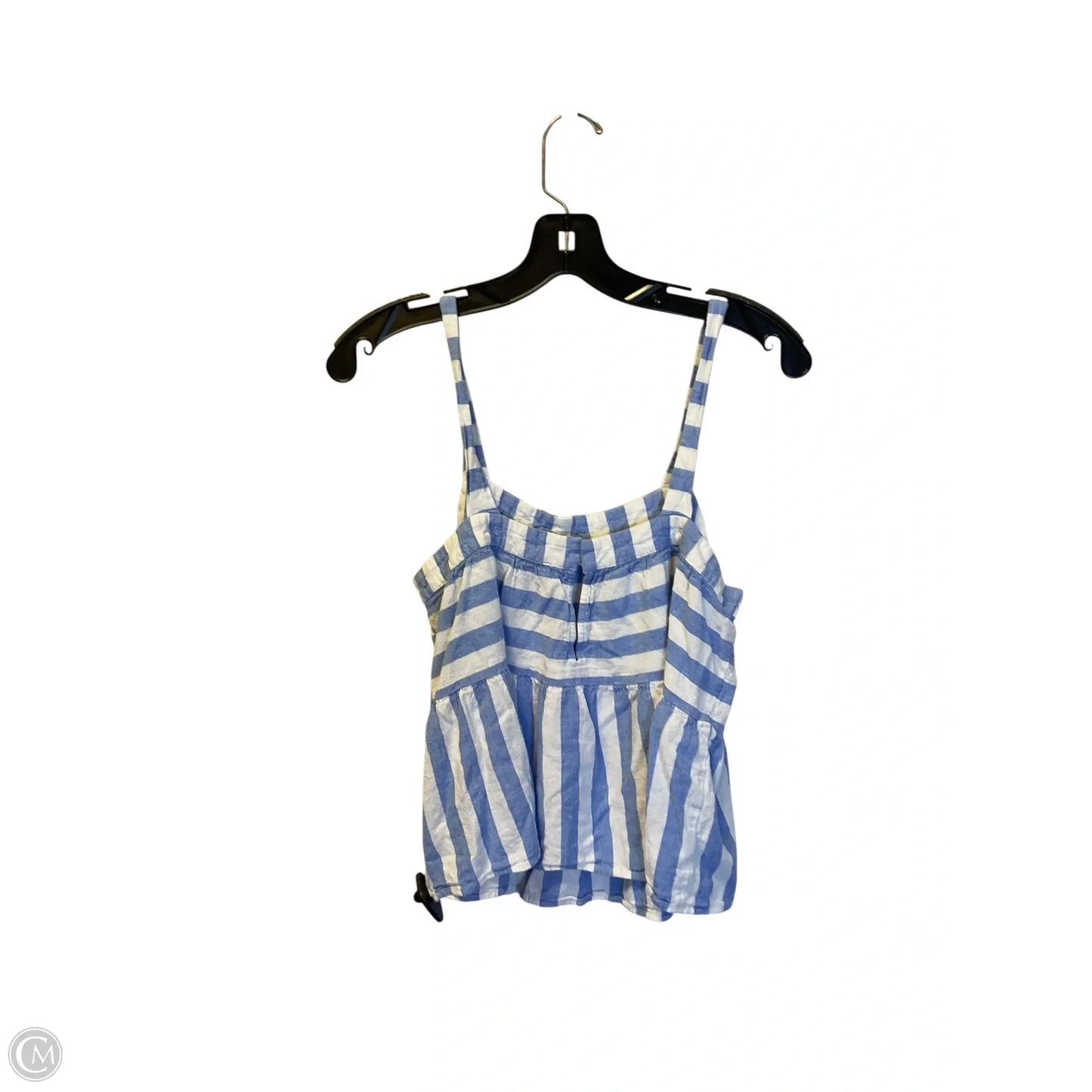 Top Sleeveless By Loft In Blue, Size: M