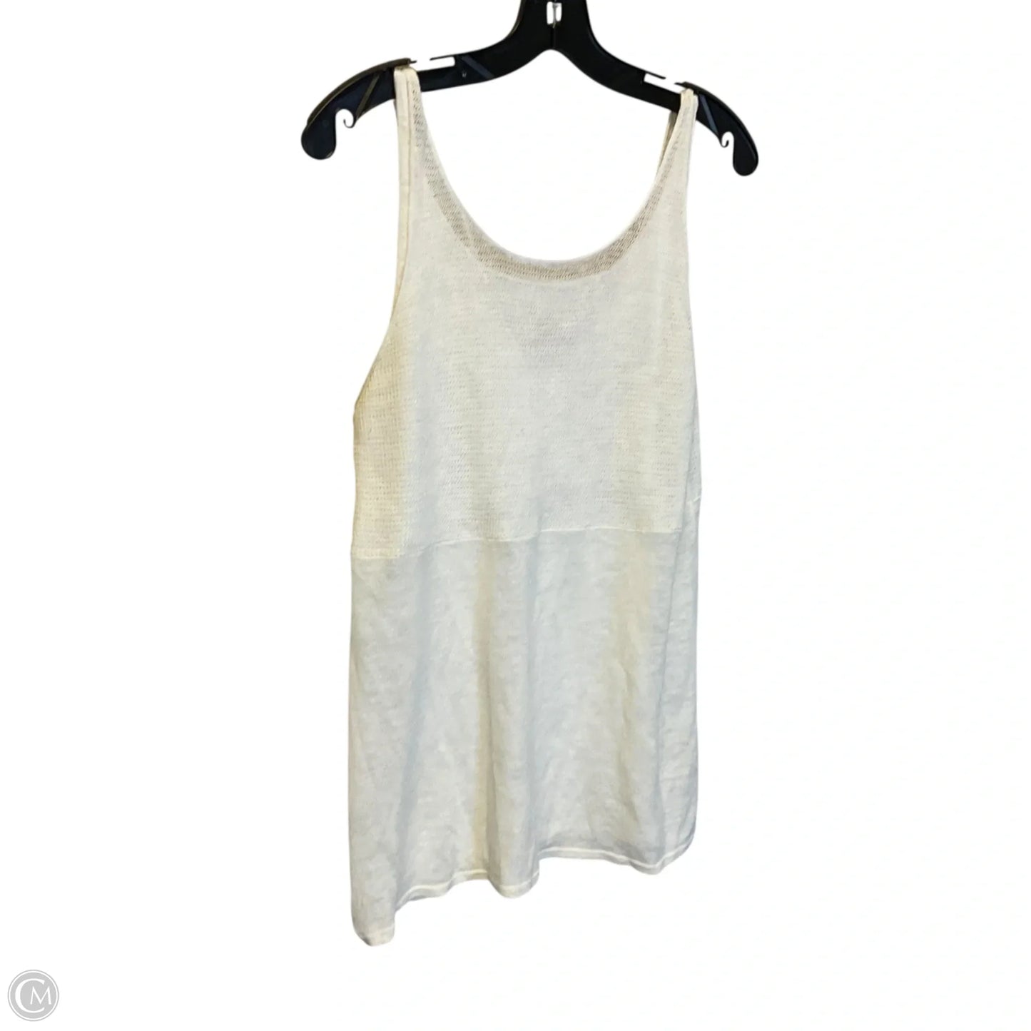 Top Sleeveless By Eileen Fisher In White, Size: S