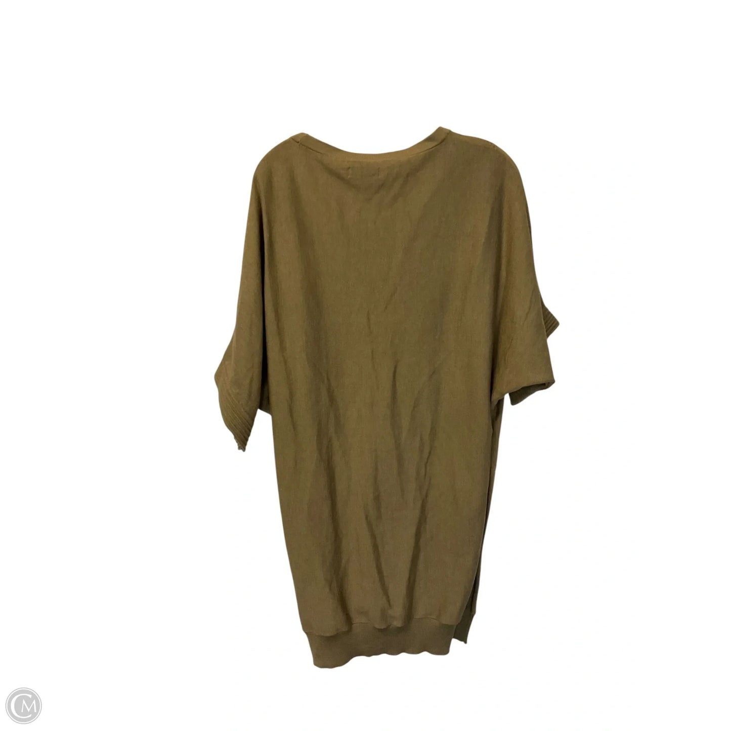 Dress Casual Short By Calvin Klein In Tan, Size: L