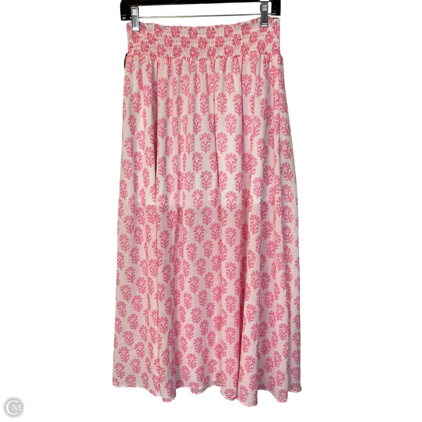 Skirt Midi By Clothes Mentor In Pink, Size: M