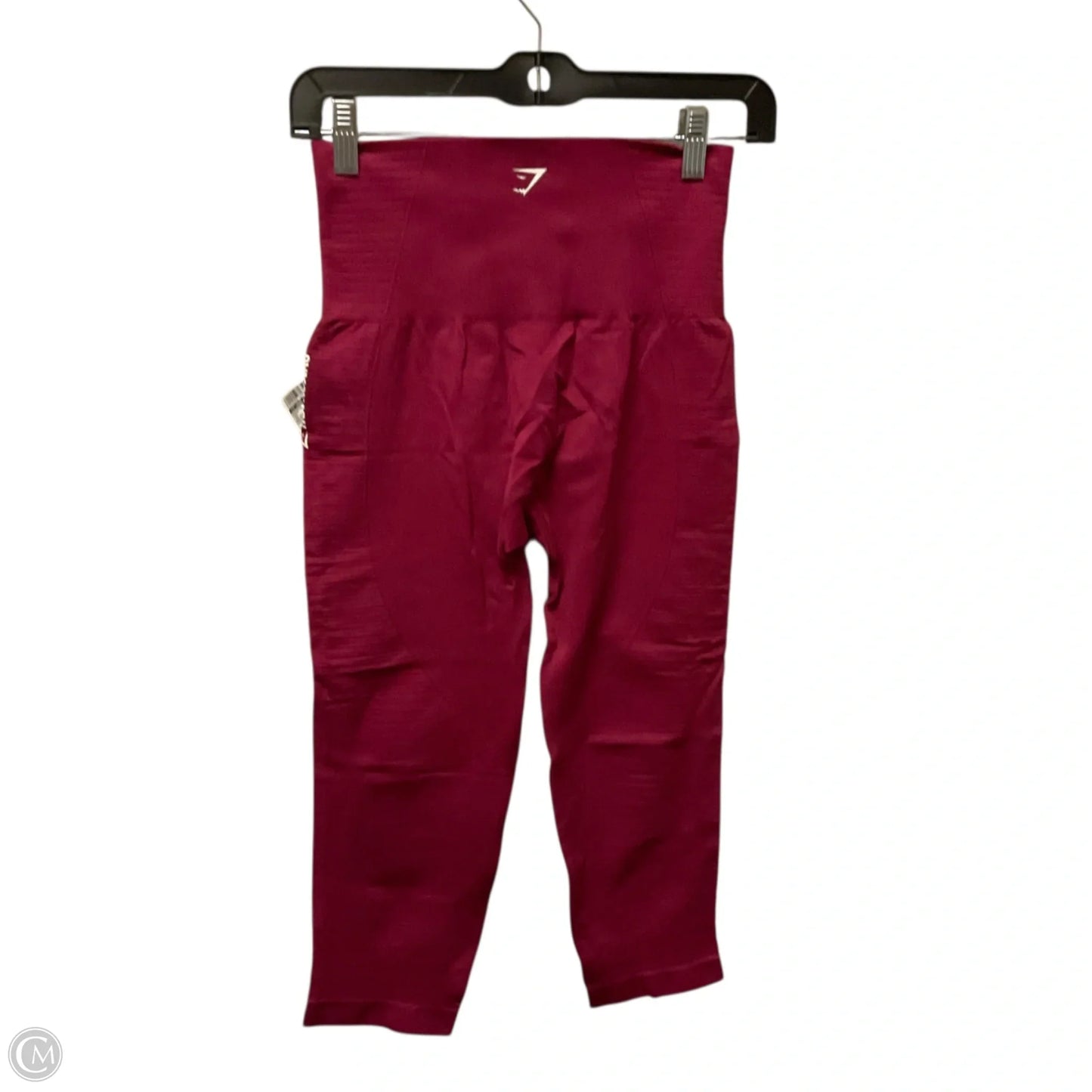 Athletic Leggings Capris By Gym Shark In Red, Size: 0