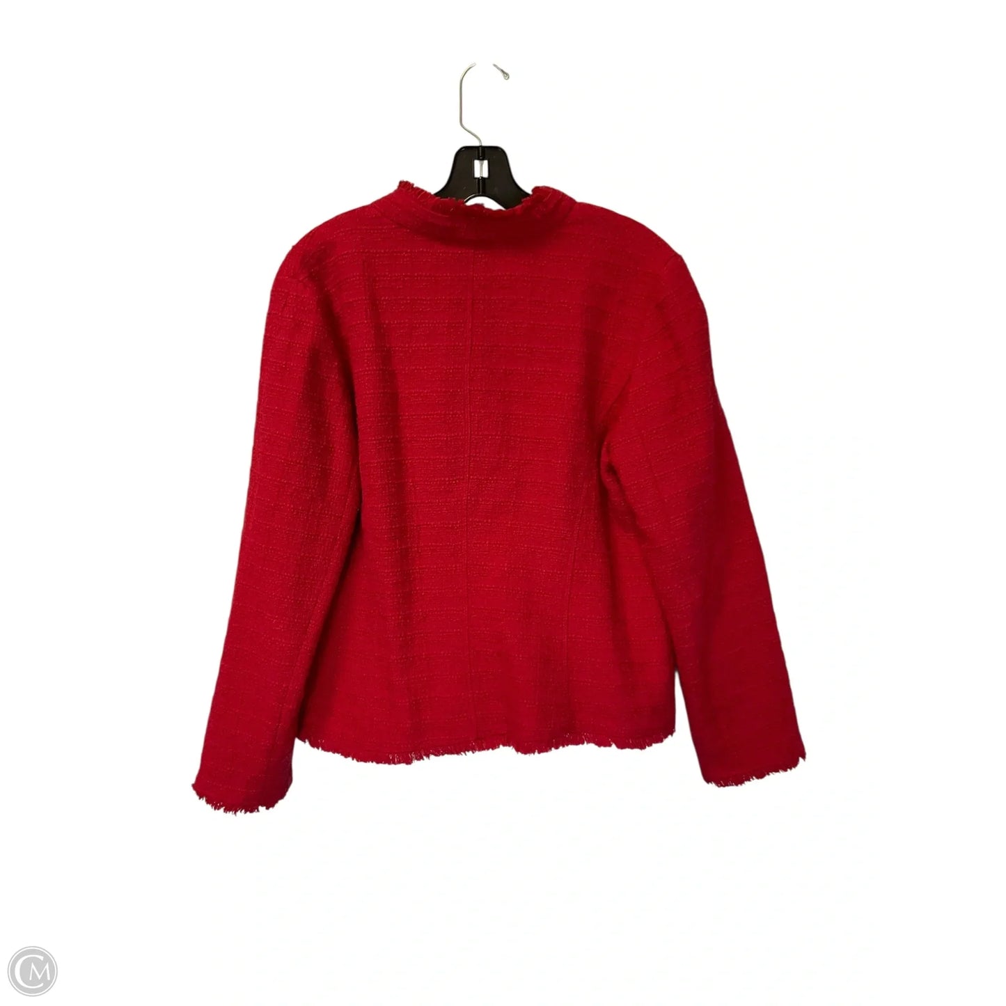 Blazer By Chicos In Red, Size: S