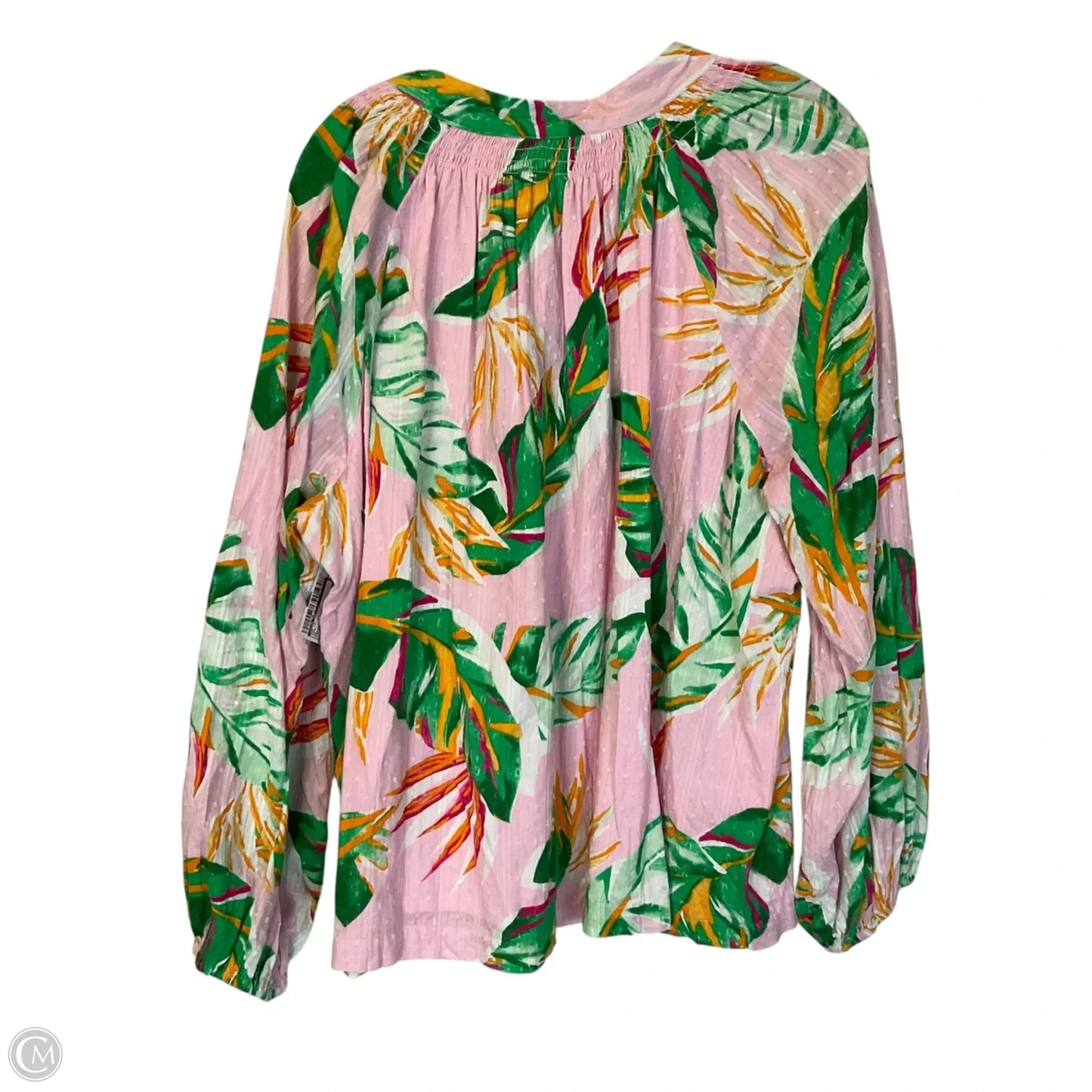 Top Long Sleeve By Crown And Ivy In Pink, Size: 2x