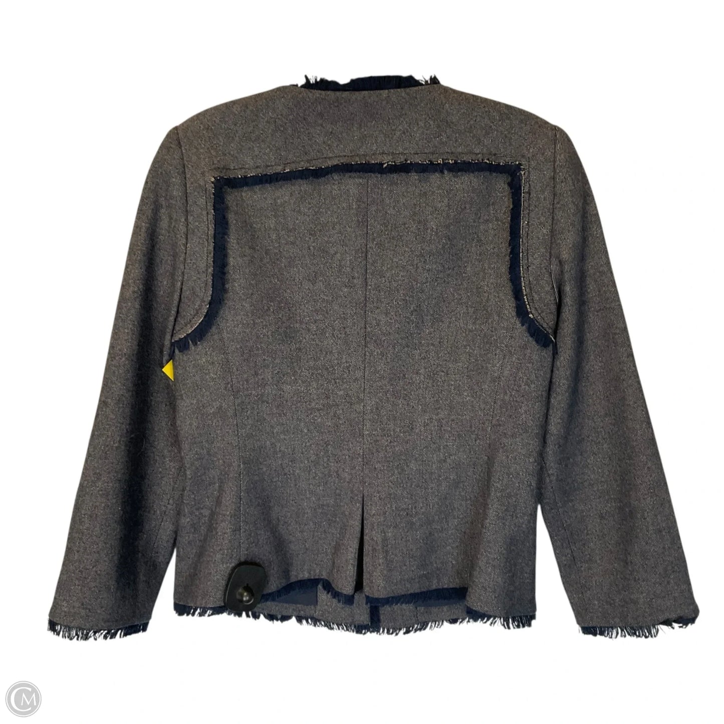 Blazer By Rebecca Taylor In Blue & Grey, Size: 6