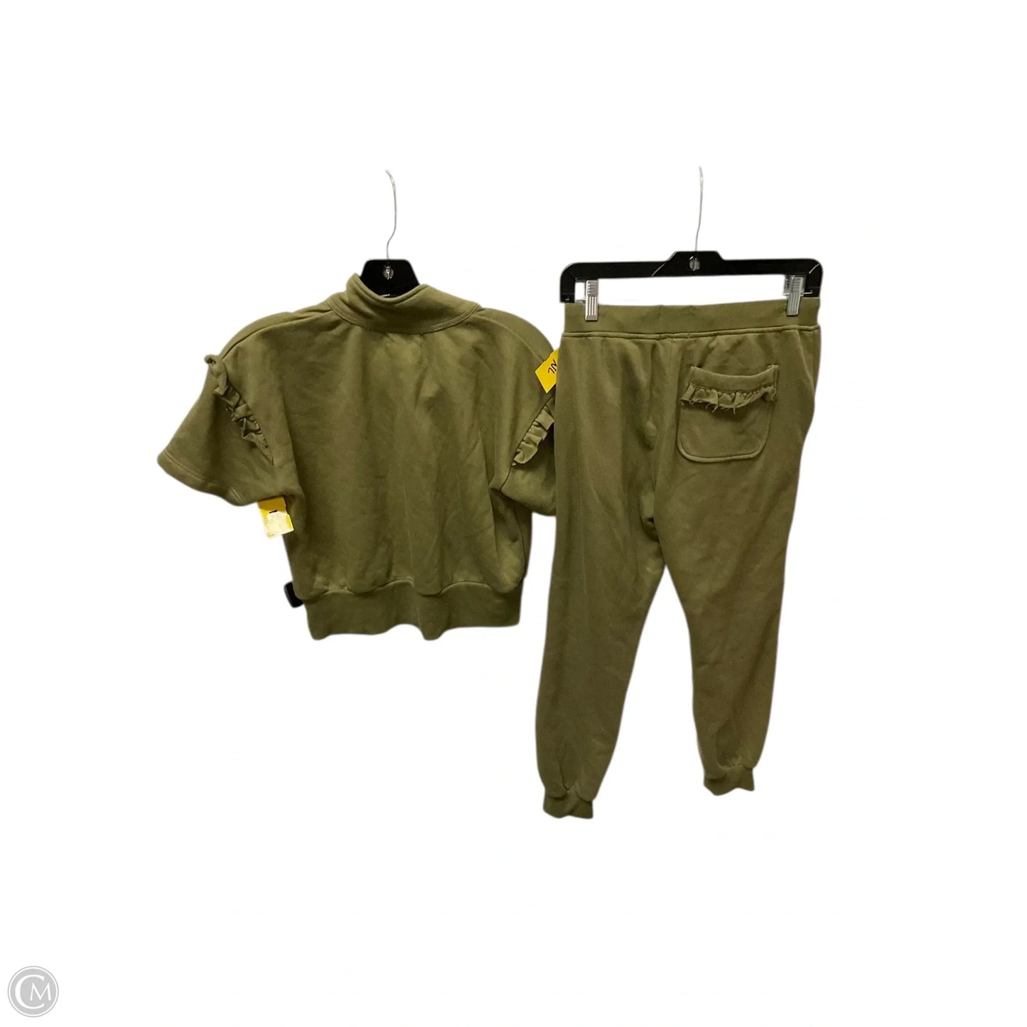 Pants Set 2pc By Anthropologie In Green, Size: Xs