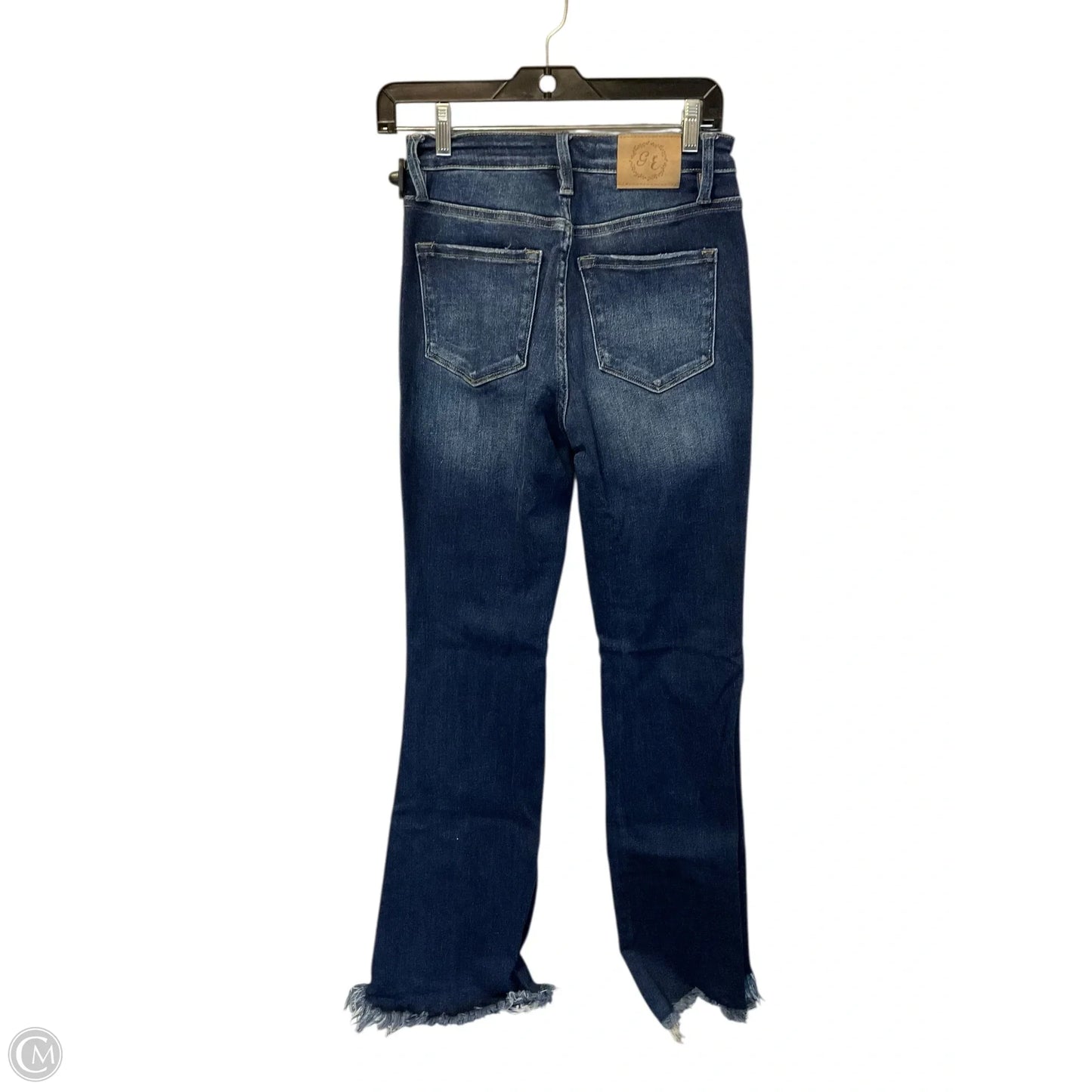 Jeans Flared By Cmc In Blue Denim, Size: 4