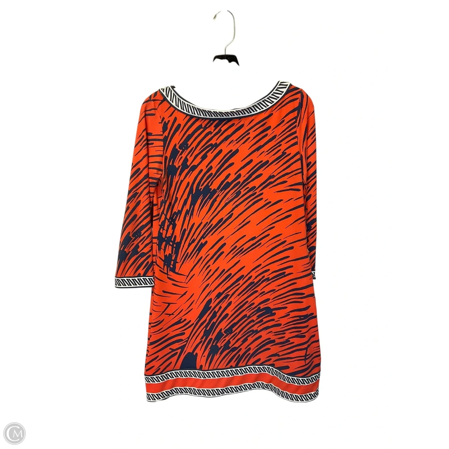Dress Casual Short By Tracy Negoshian In Orange, Size: S