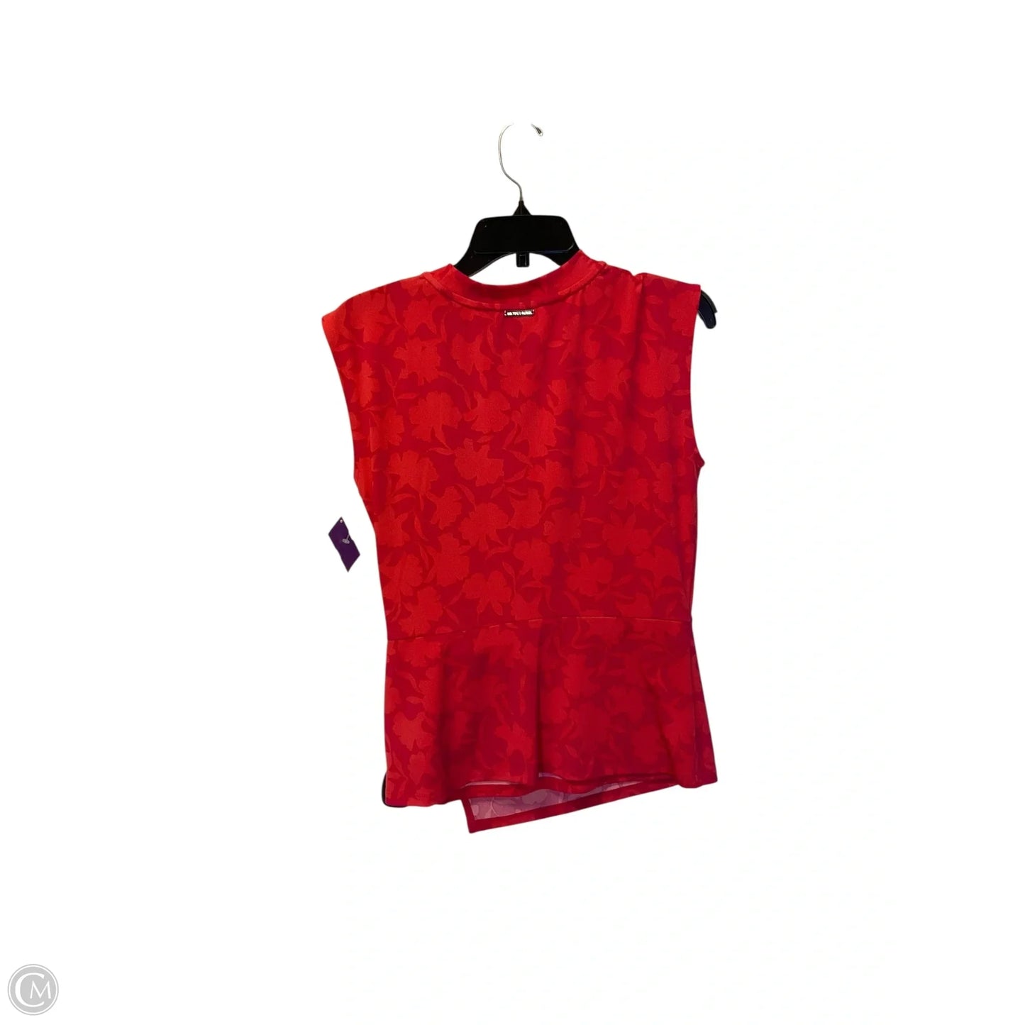 Top Short Sleeve By Michael By Michael Kors In Red, Size: M