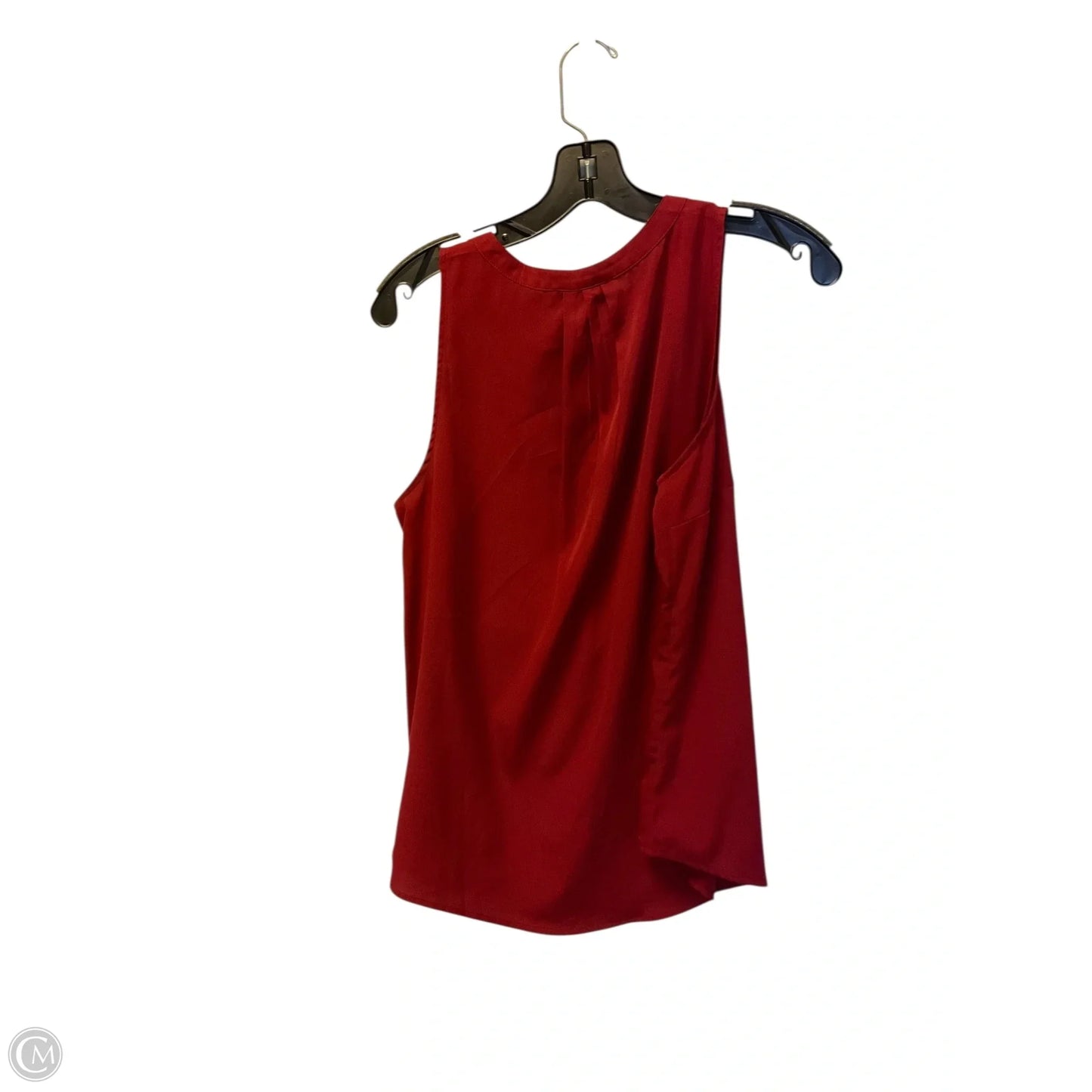 Top Sleeveless By Banana Republic In Red, Size: S