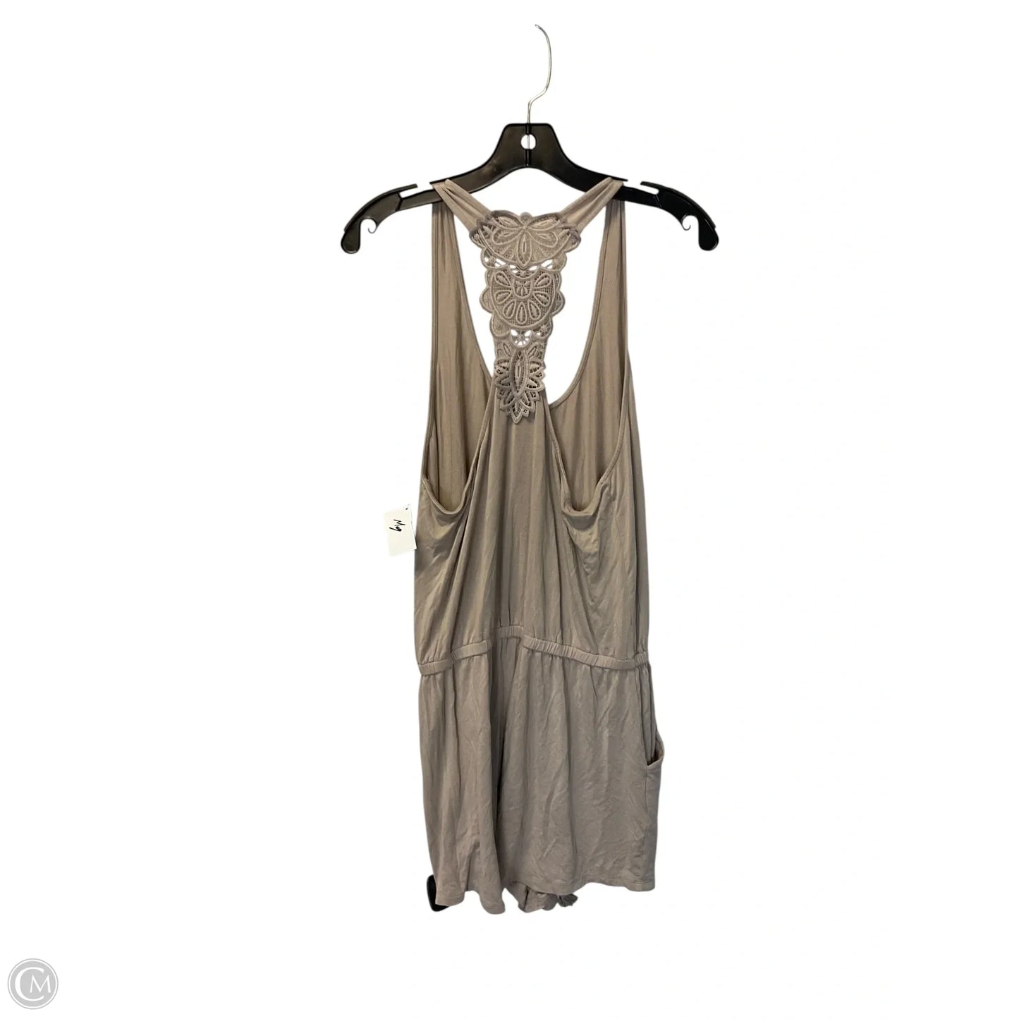 Romper By Aerie In Tan, Size: L