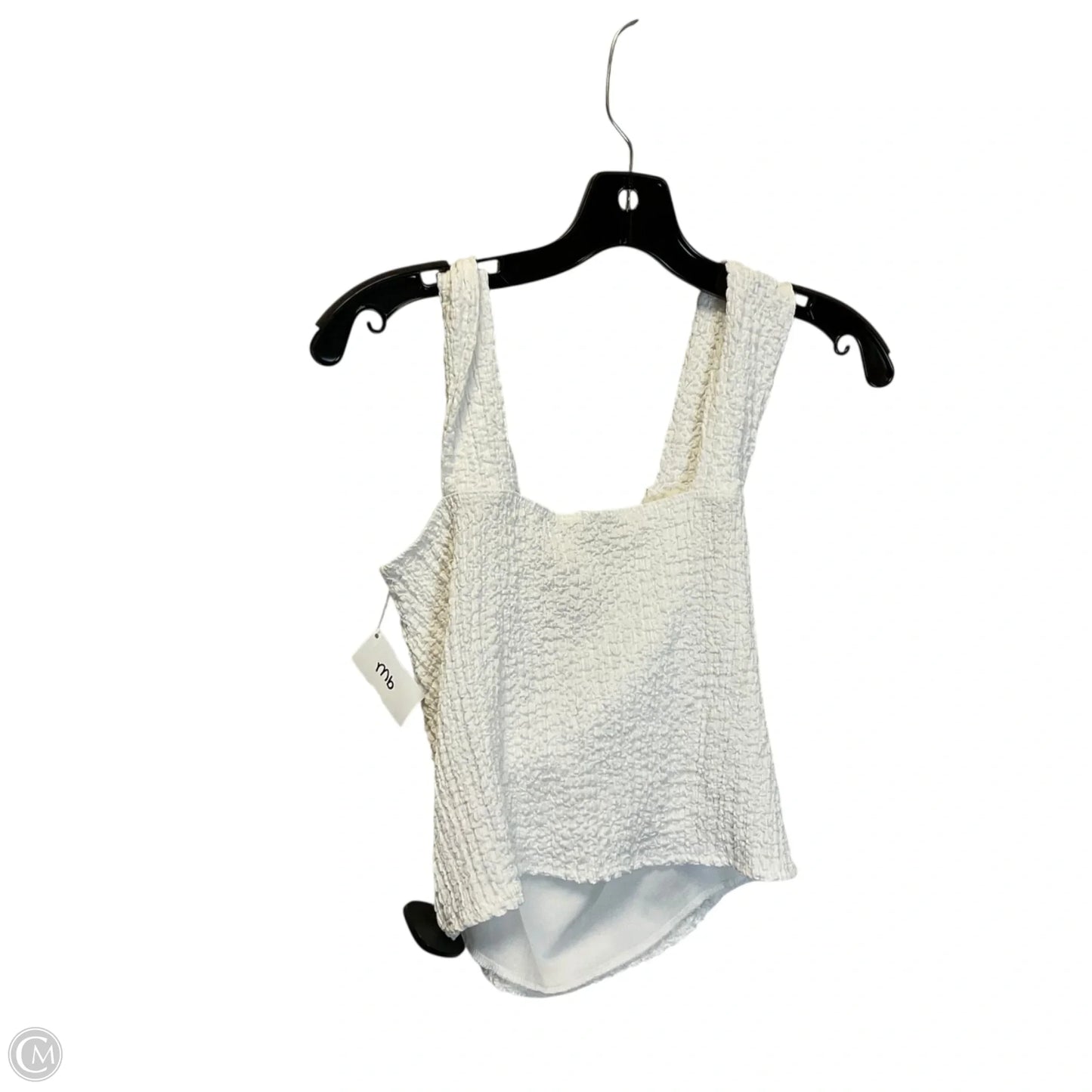 Top Sleeveless By See You Monday In White, Size: L