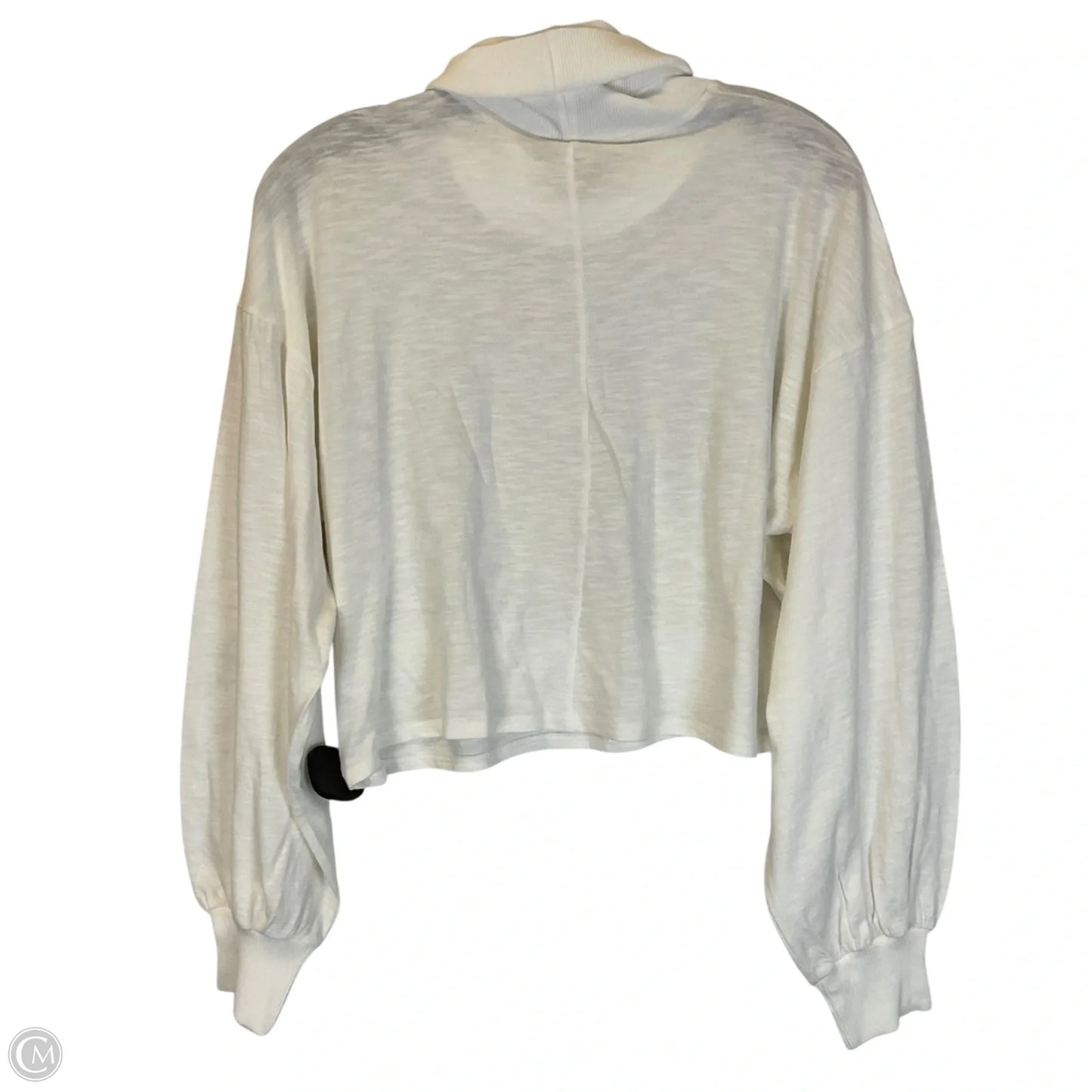 Top Long Sleeve By Blue Blush In White, Size: S
