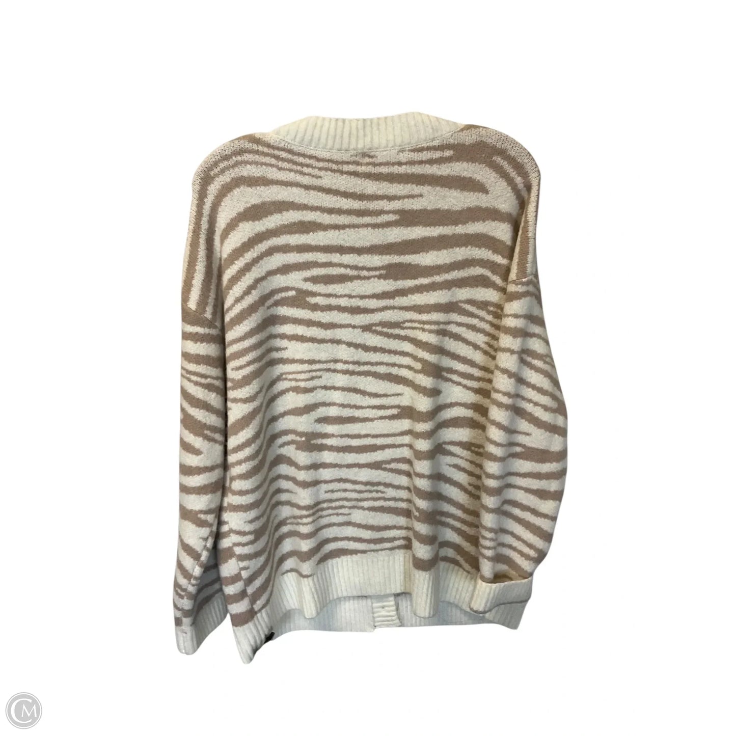 Cardigan By Pink Lily In Animal Print, Size: S
