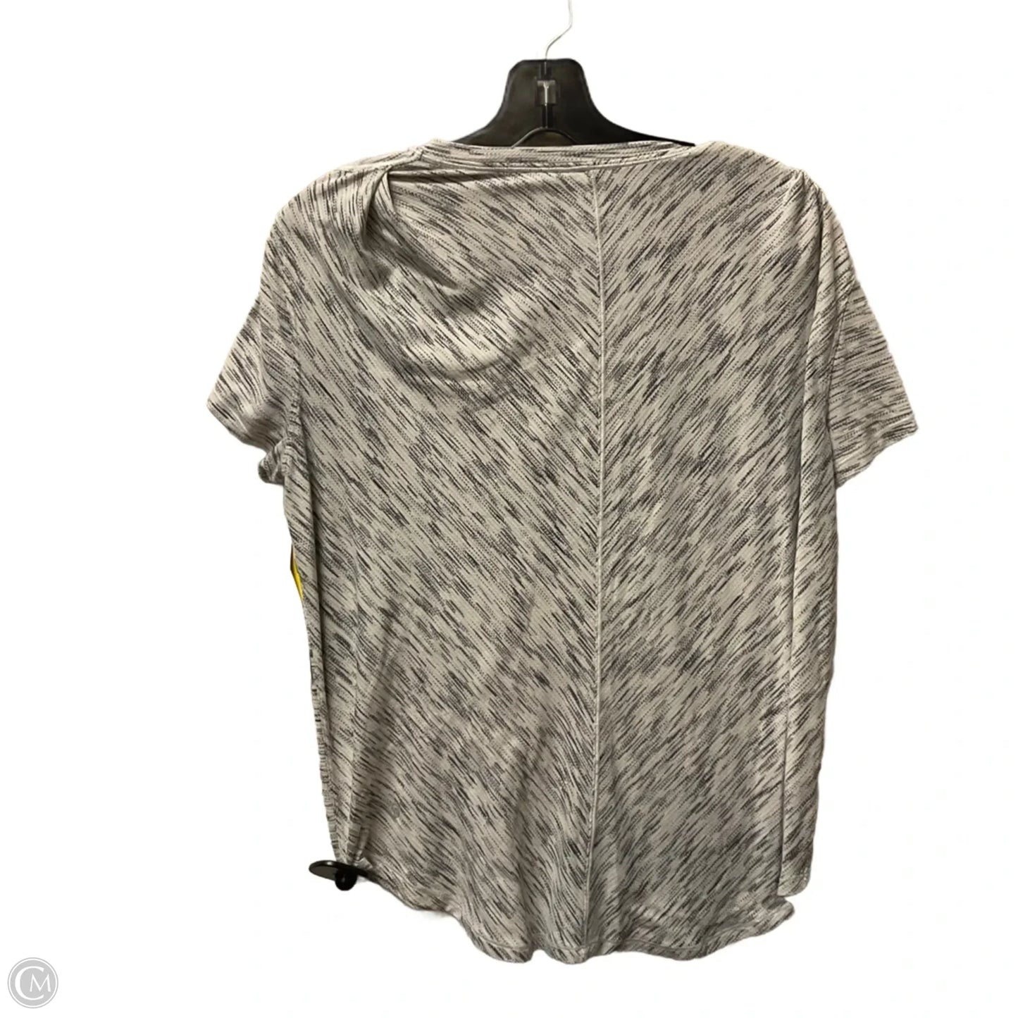 Athletic Top Short Sleeve By Lululemon In Grey