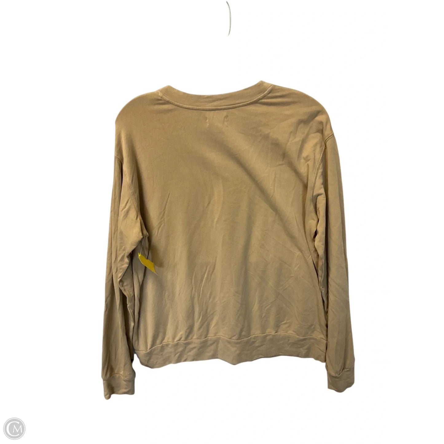 Sweatshirt Crewneck By Lou And Grey In Tan, Size: S