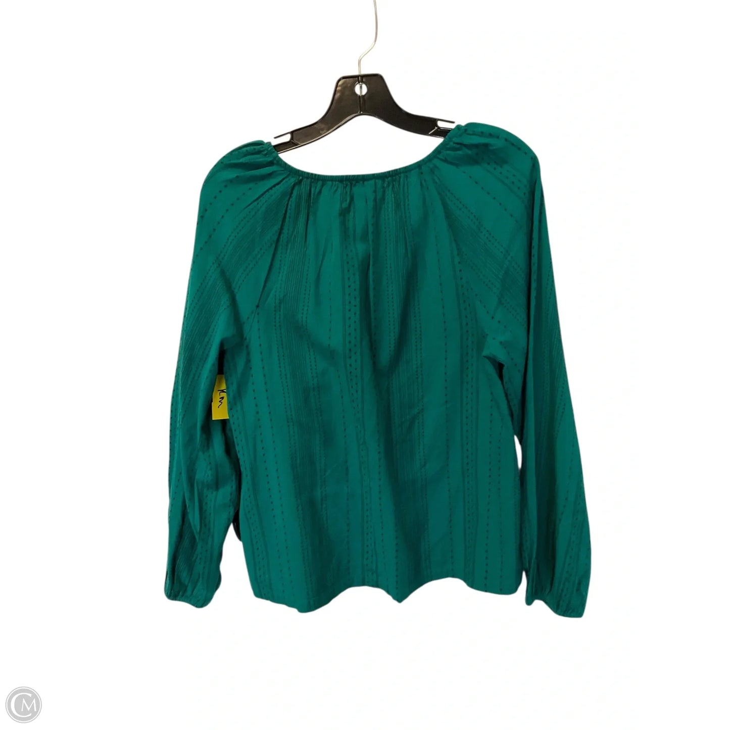 Top Long Sleeve By Crown And Ivy In Green, Size: S