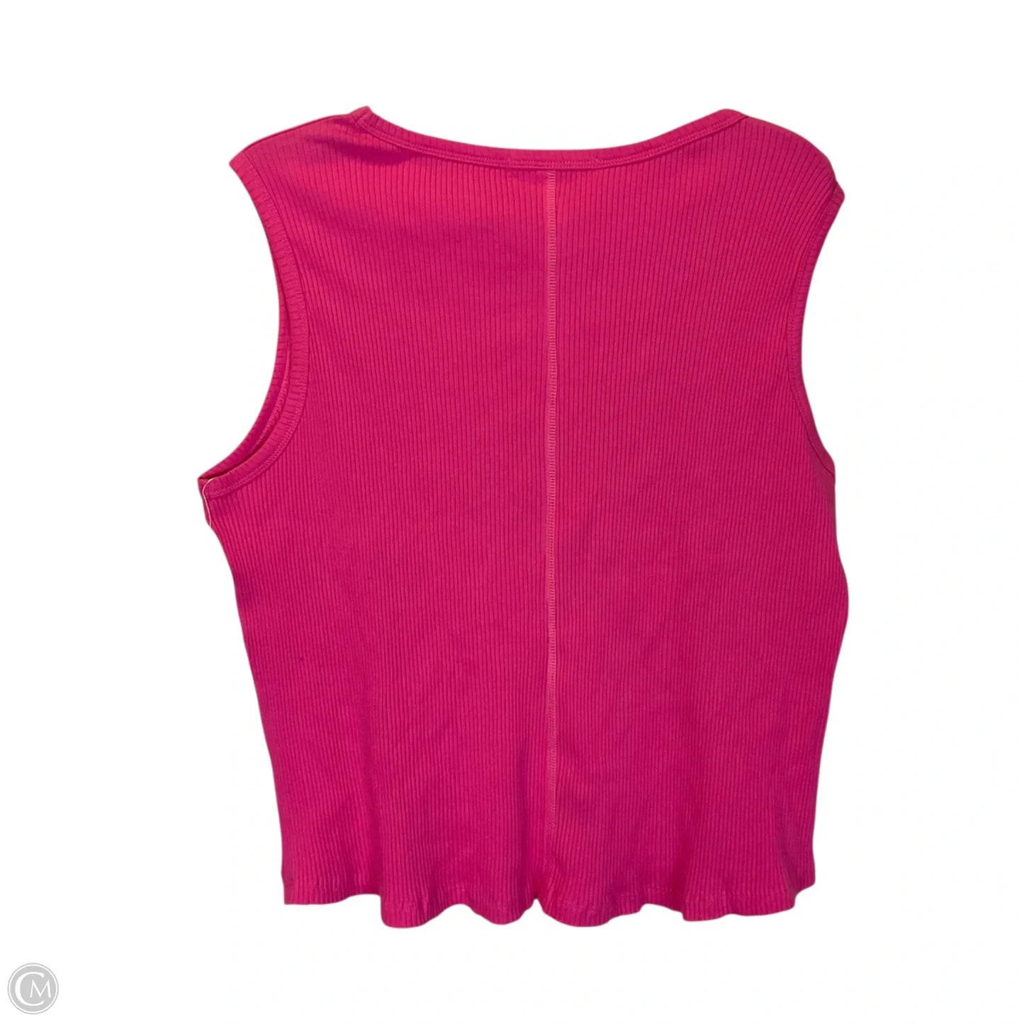 Top Sleeveless By Cmb In Pink, Size: L