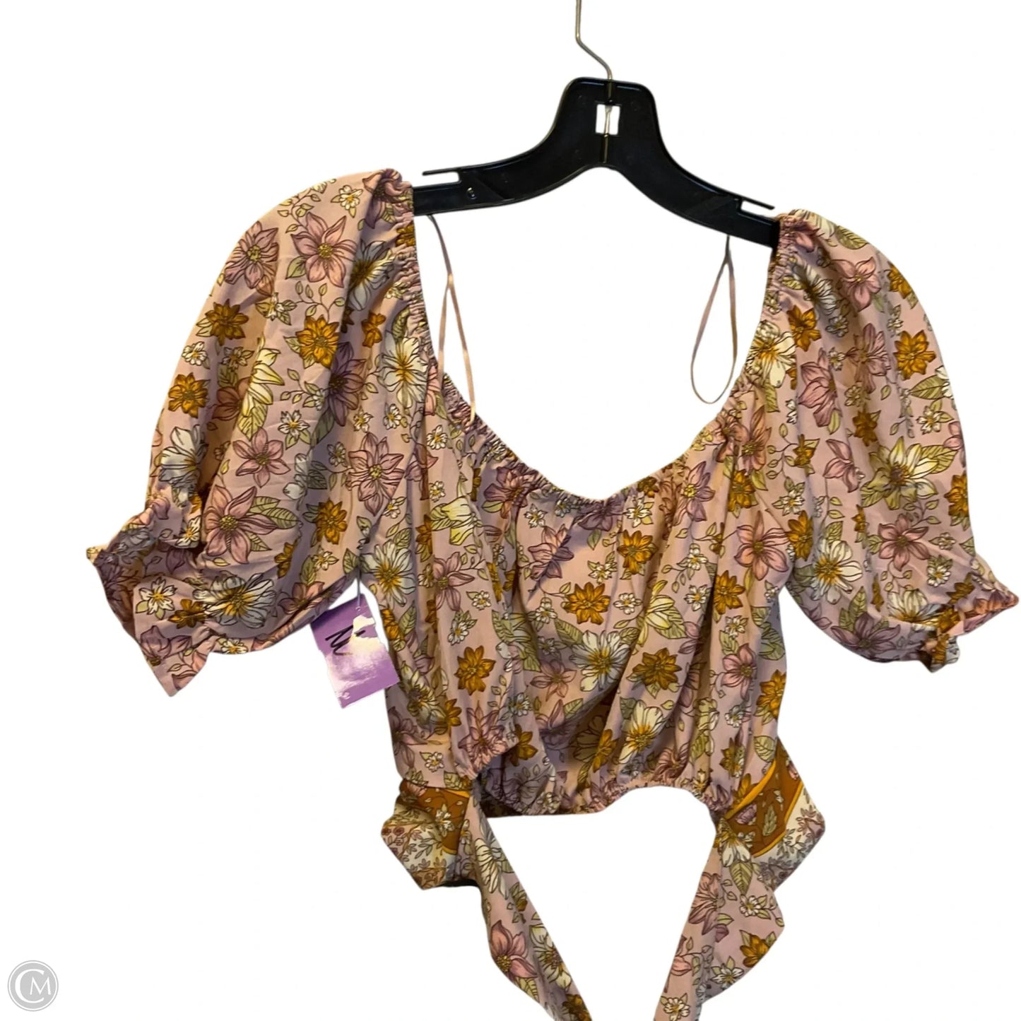 Top Short Sleeve By Clothes Mentor In Pink, Size: S