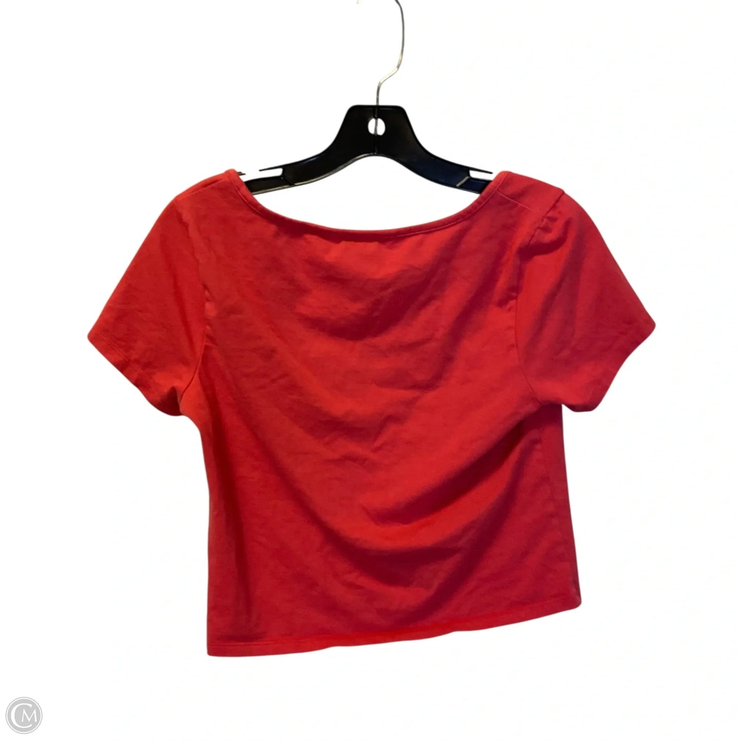 Top Short Sleeve By Levis In Red, Size: M