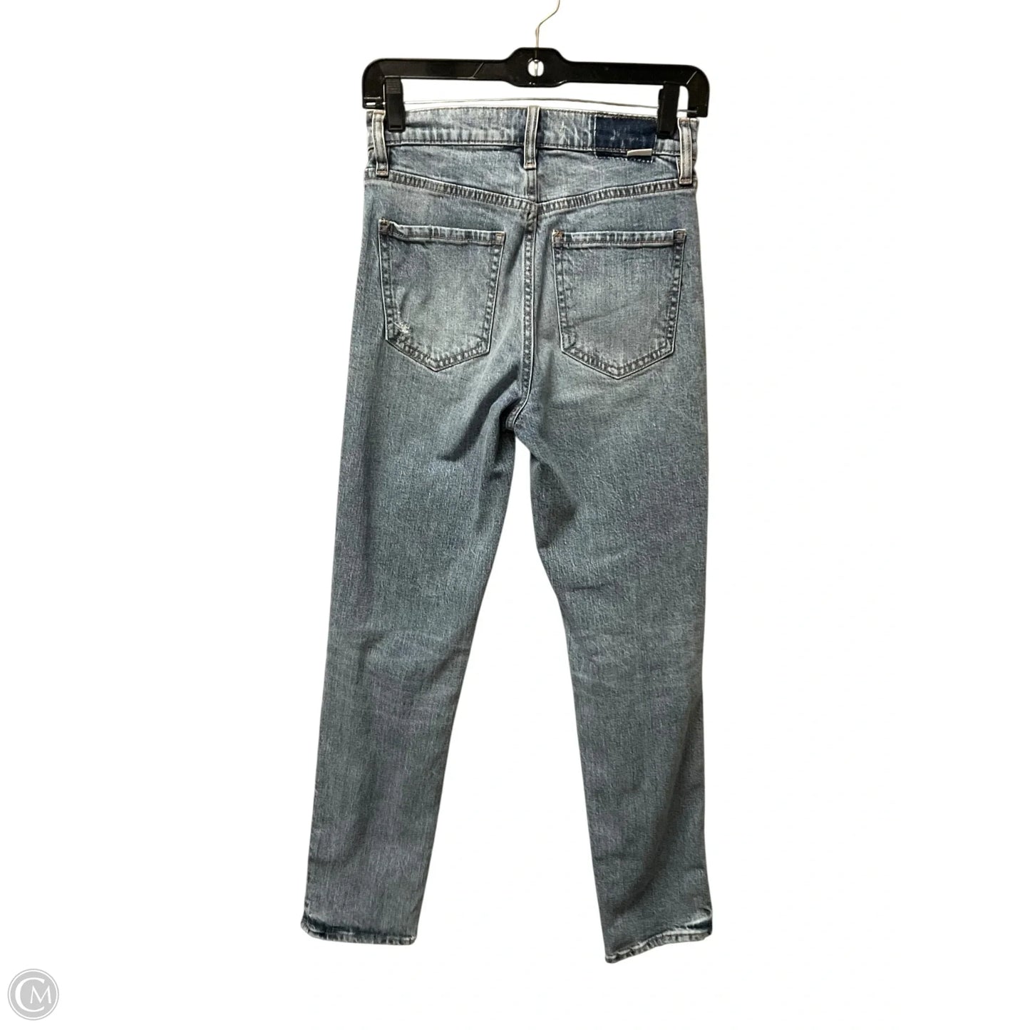 Jeans Straight By Daze Denim In Blue Denim, Size: 0