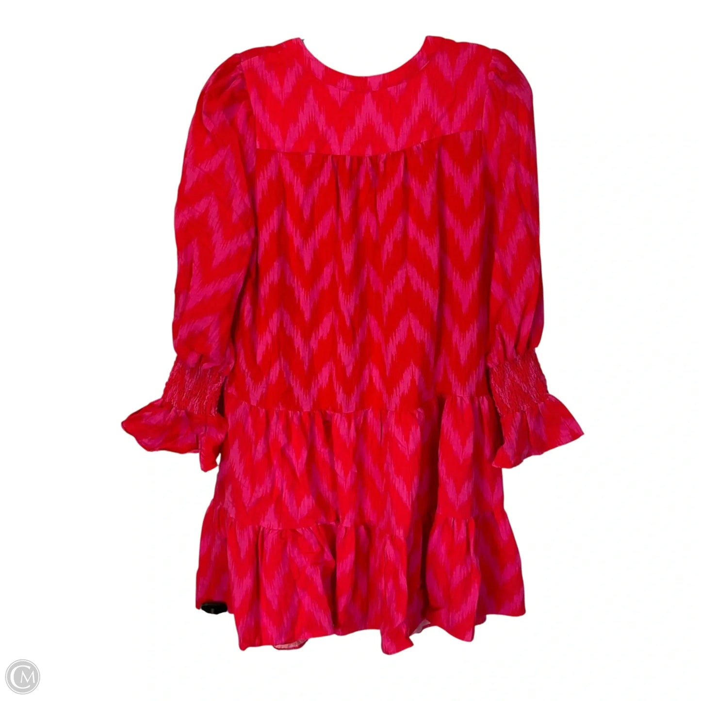 Top Long Sleeve By Pomander Place In Pink & Red, Size: Xs