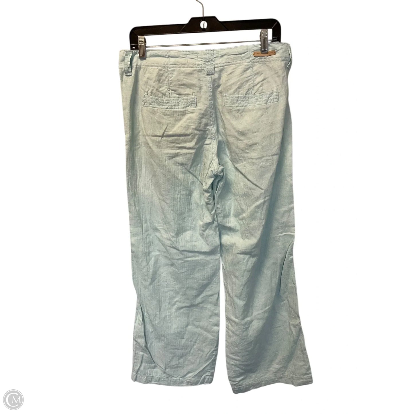 Pants Linen By Pilcro In Blue, Size: 8