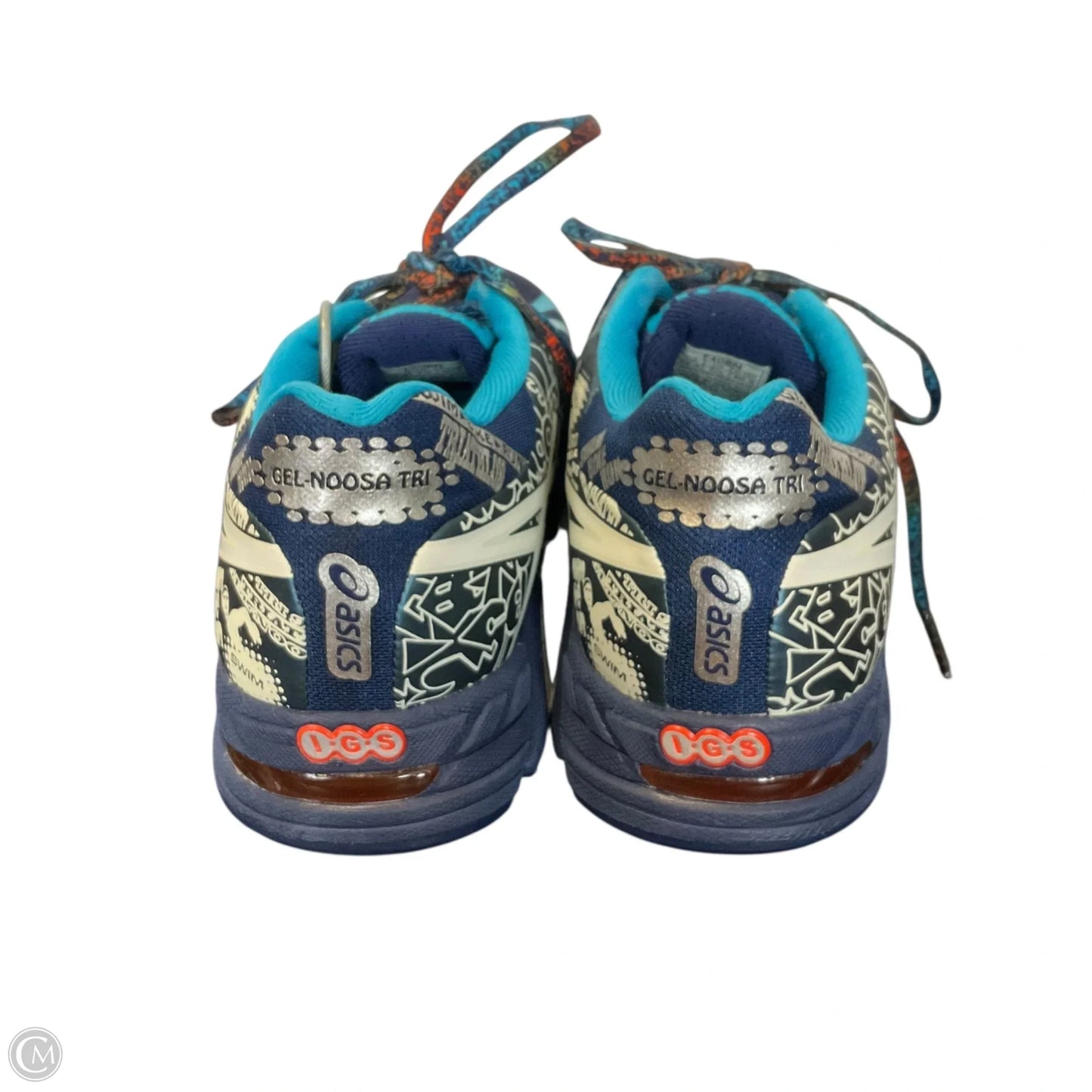 Shoes Athletic By Asics In Blue, Size: 7.5