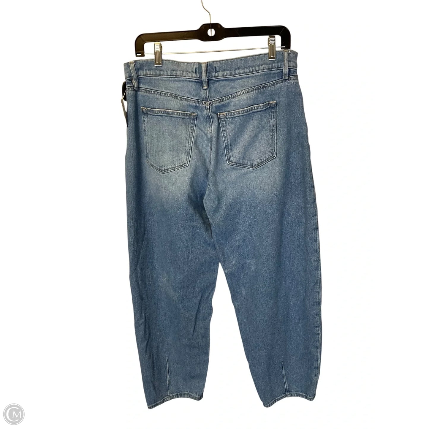 Jeans Wide Leg By Loft In Blue Denim, Size: 8