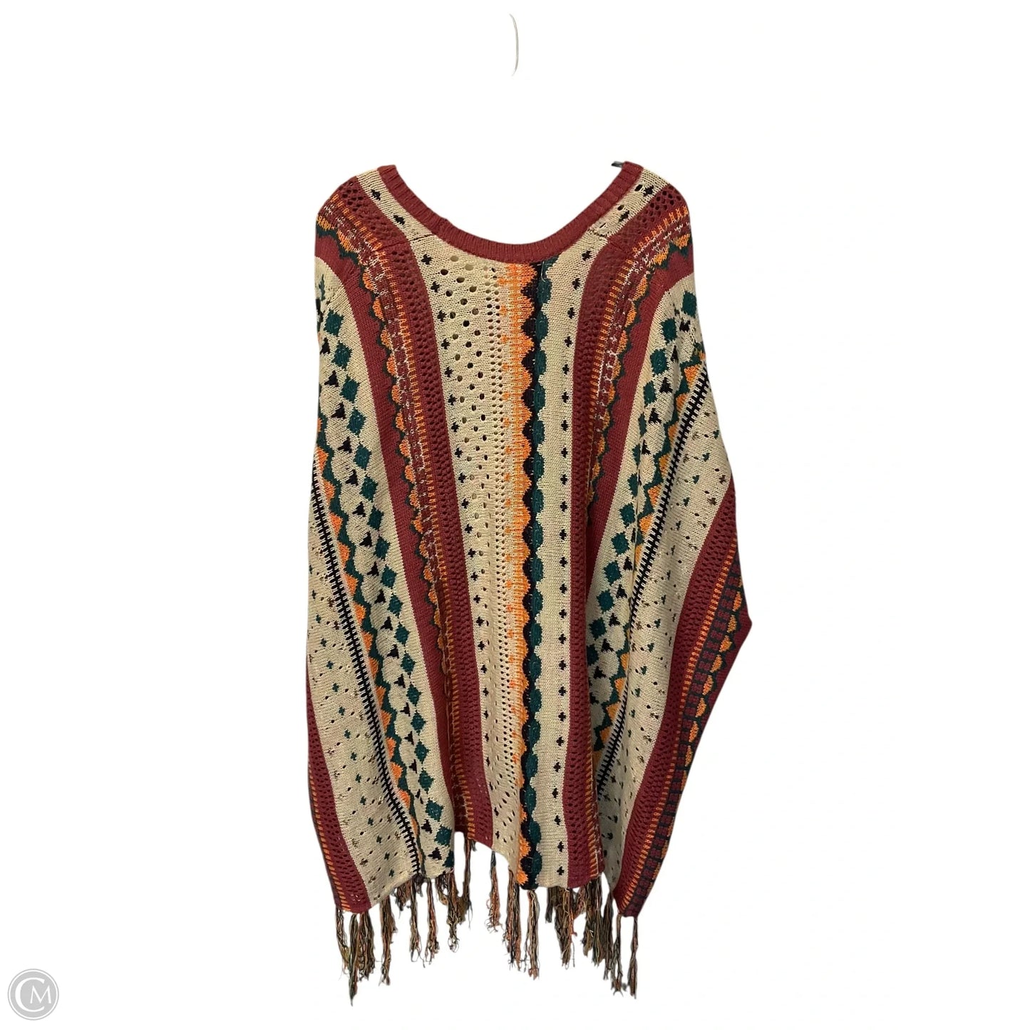 Poncho By Almost Pink In Multi-colored, Size: L