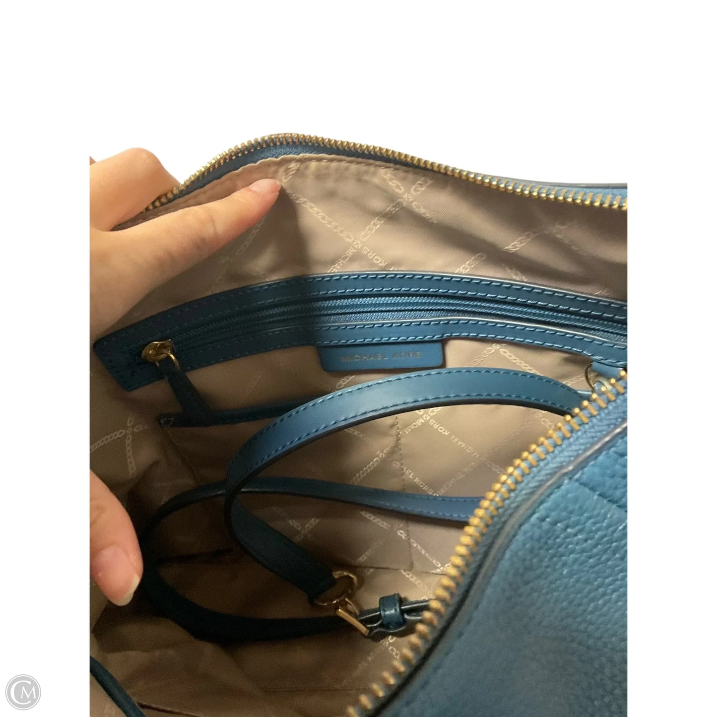 Crossbody Designer By Michael Kors, Size: Medium