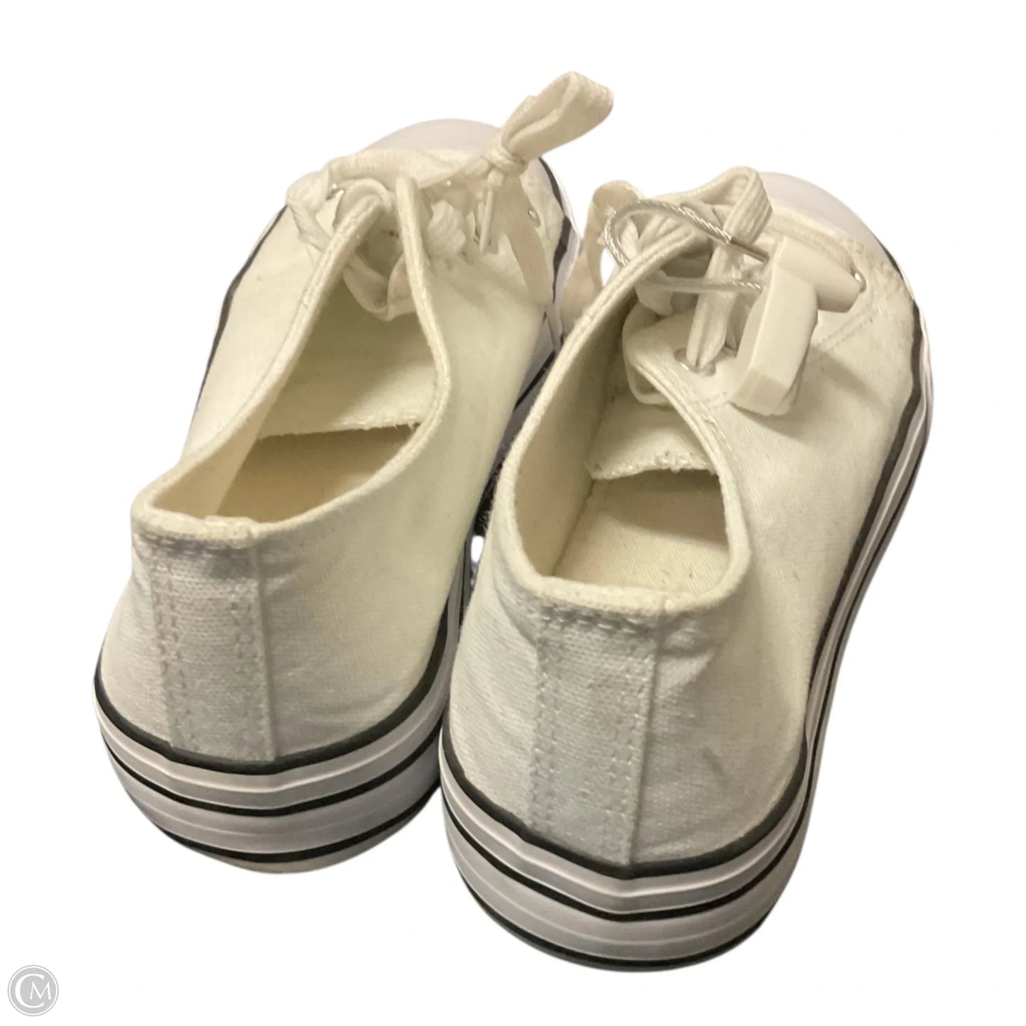 Shoes Sneakers By C And C In White, Size: 10