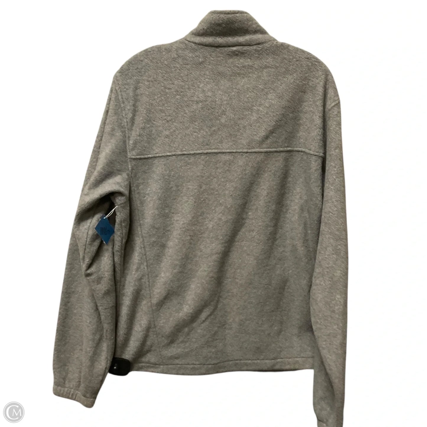 Jacket Fleece By Columbia In Grey, Size: L