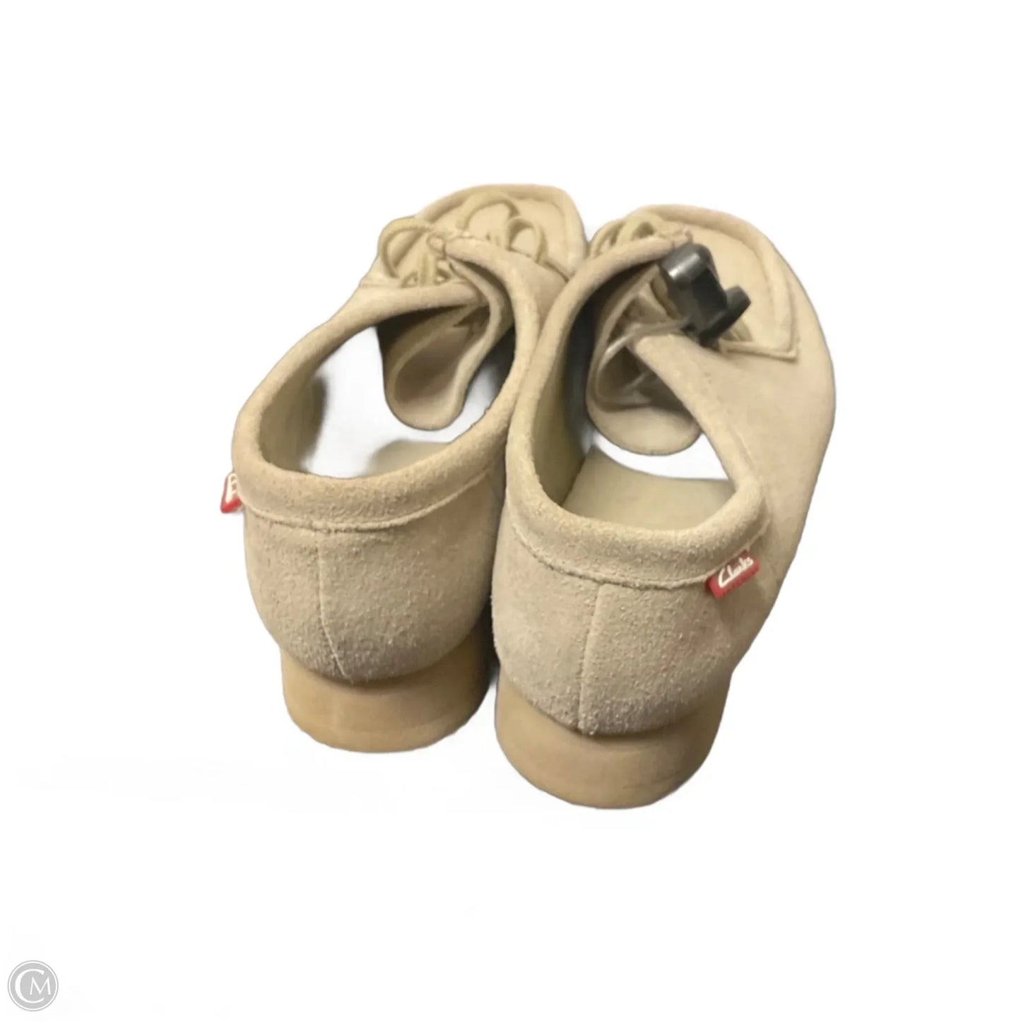 Shoes Flats By Clarks In Taupe, Size: 10