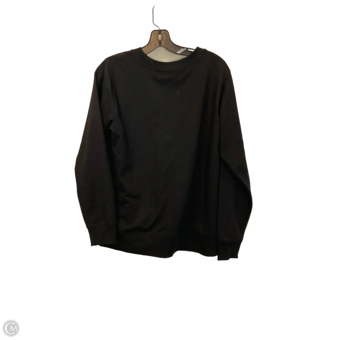 Top Long Sleeve By Michael By Michael Kors In Black, Size: M