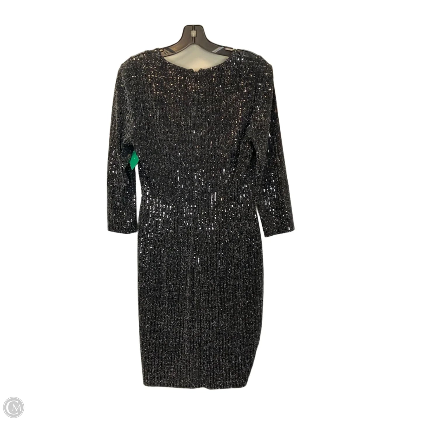Dress Party Short By Calvin Klein In Black, Size: 8