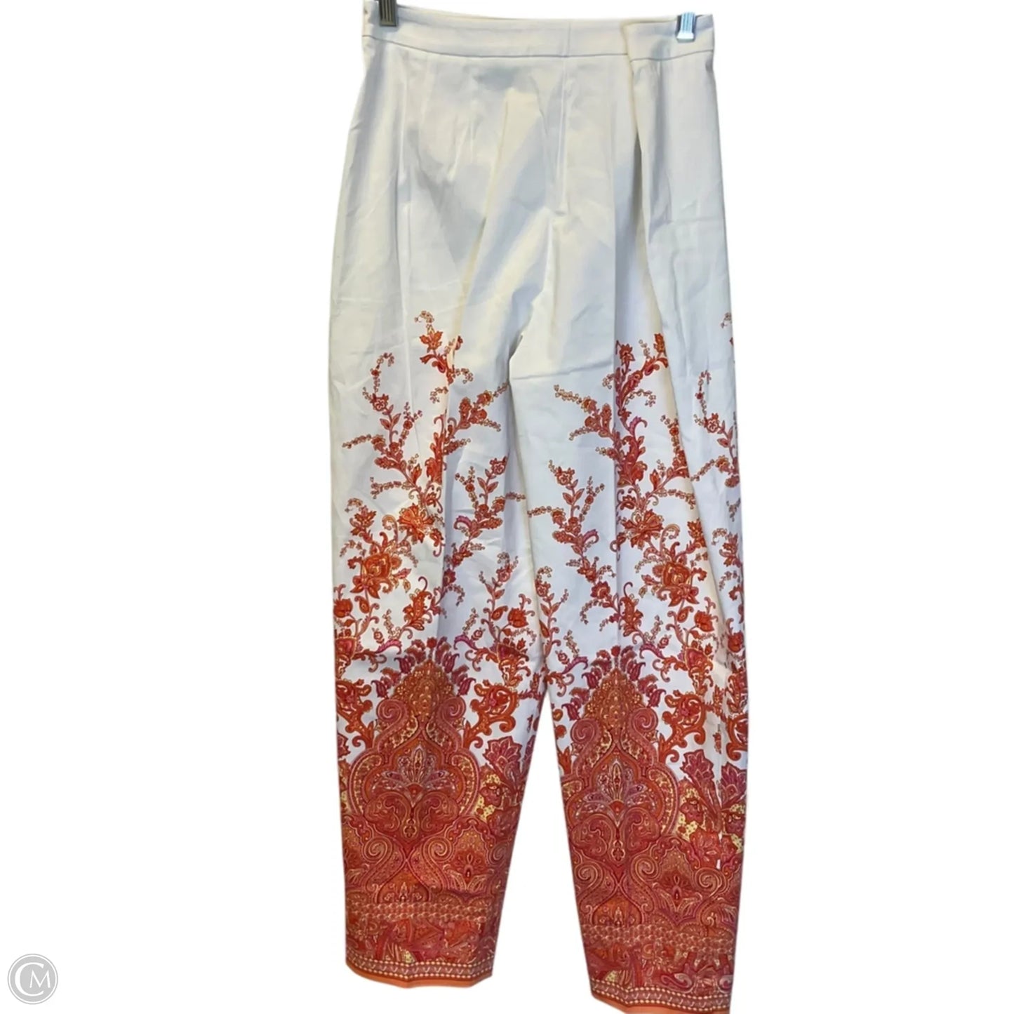 Pants Other By Talbots In Orange & White, Size: 10
