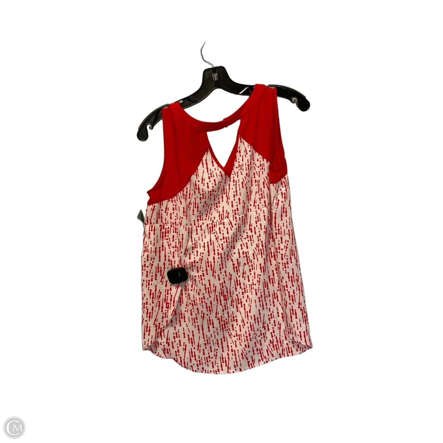 Top Sleeveless By Collective Concepts In Red, Size: M