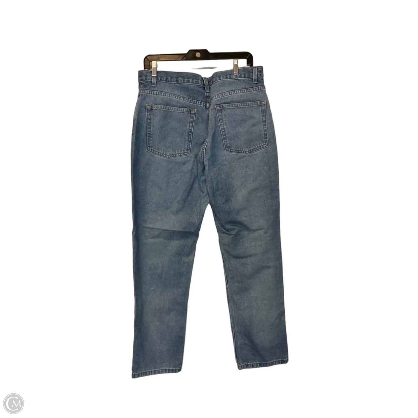 Jeans Straight By Kate Hill In Blue Denim, Size: 12