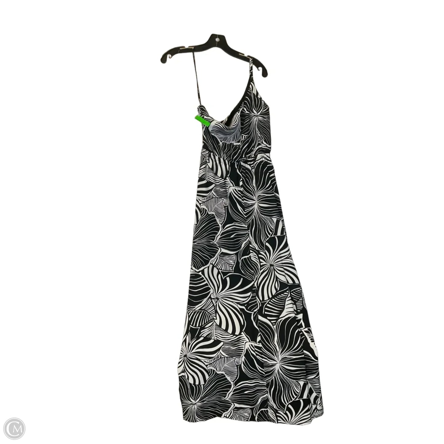 Dress Casual Maxi By Ann Taylor In Black & White, Size: S