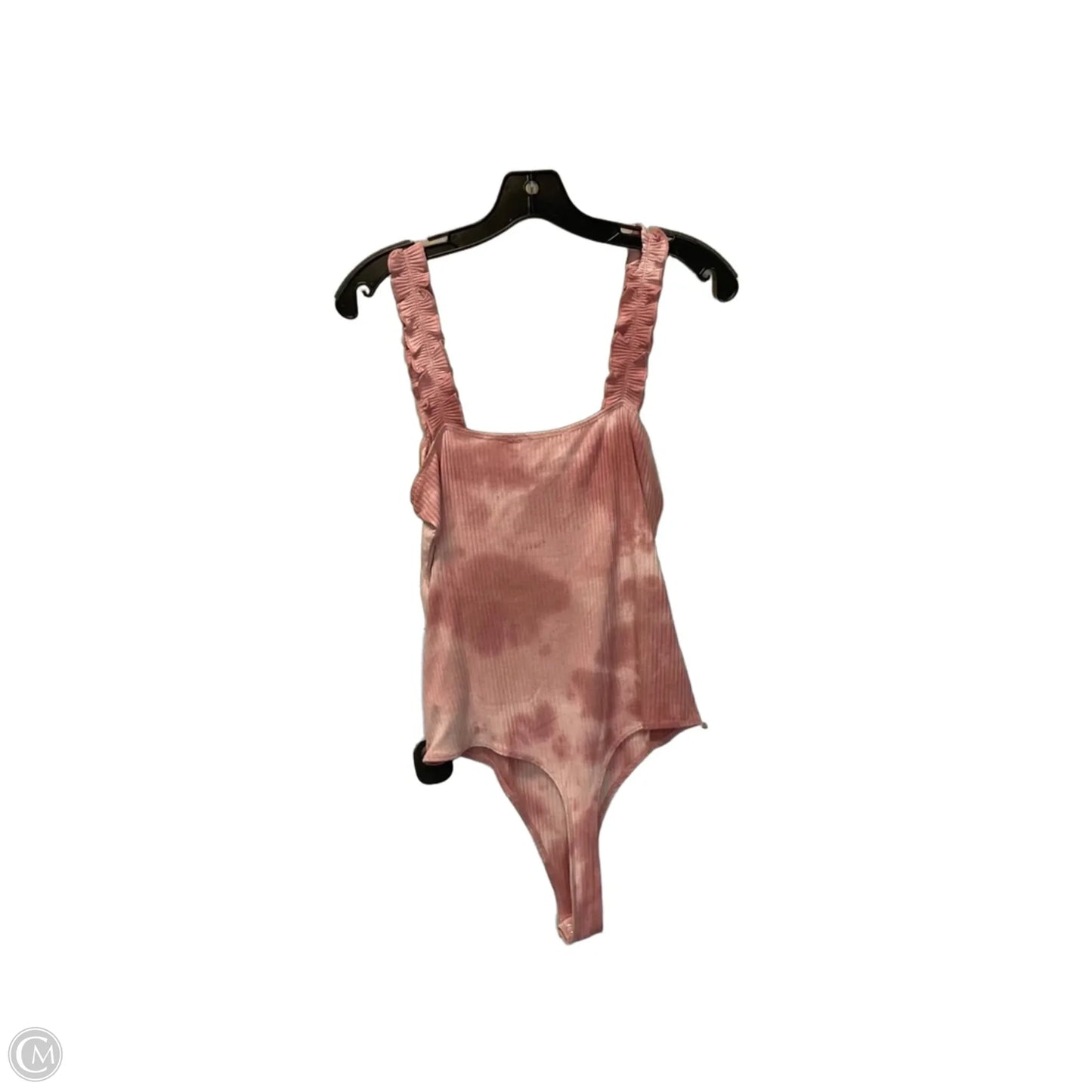 Bodysuit By Clothes Mentor In Pink, Size: M