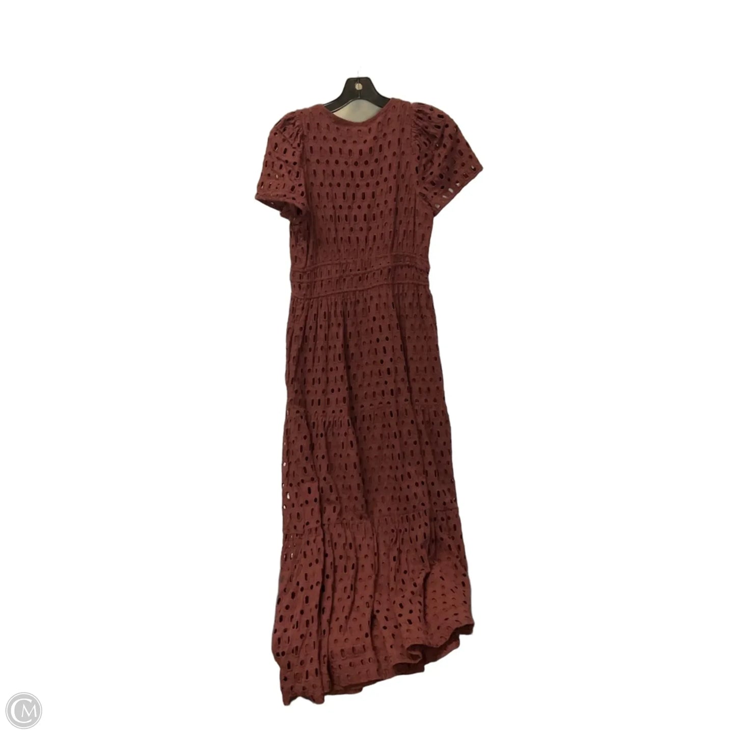 Dress Casual Maxi By Anthropologie In Maroon, Size: S