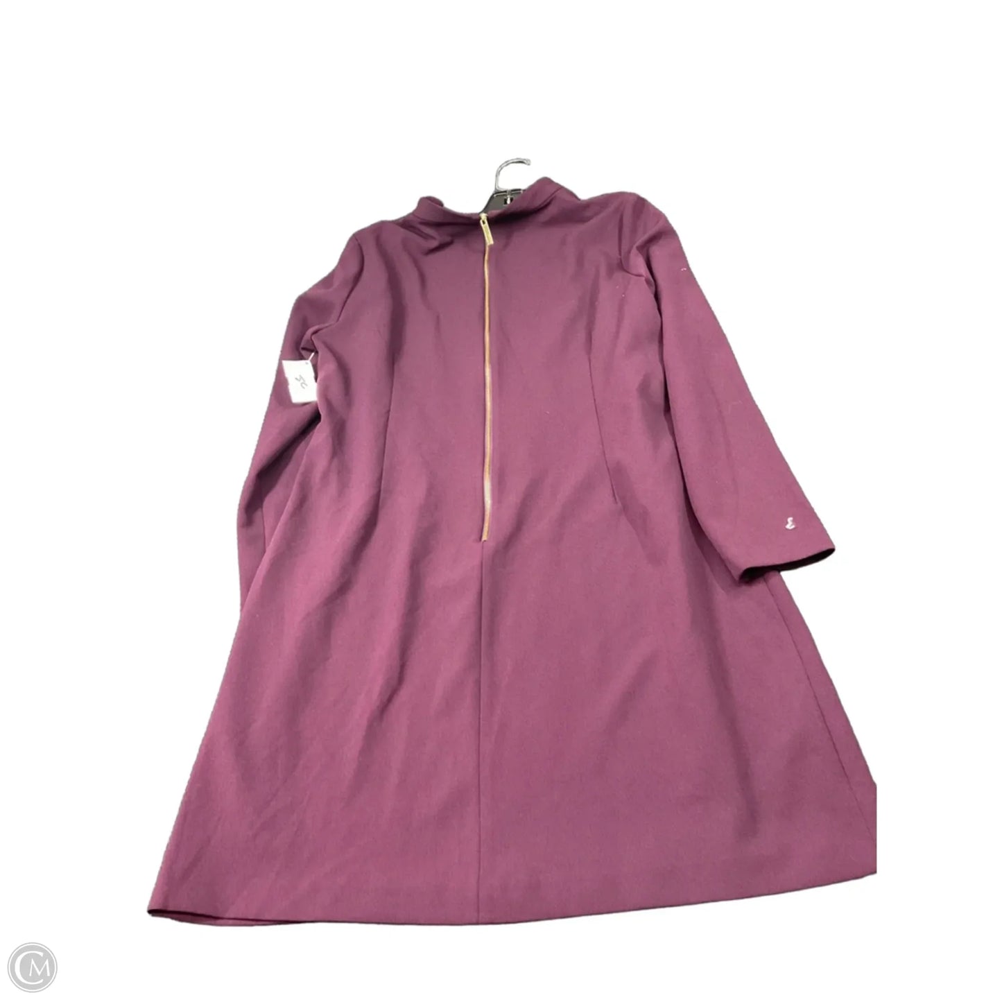 Dress Work By Calvin Klein In Purple, Size: 16