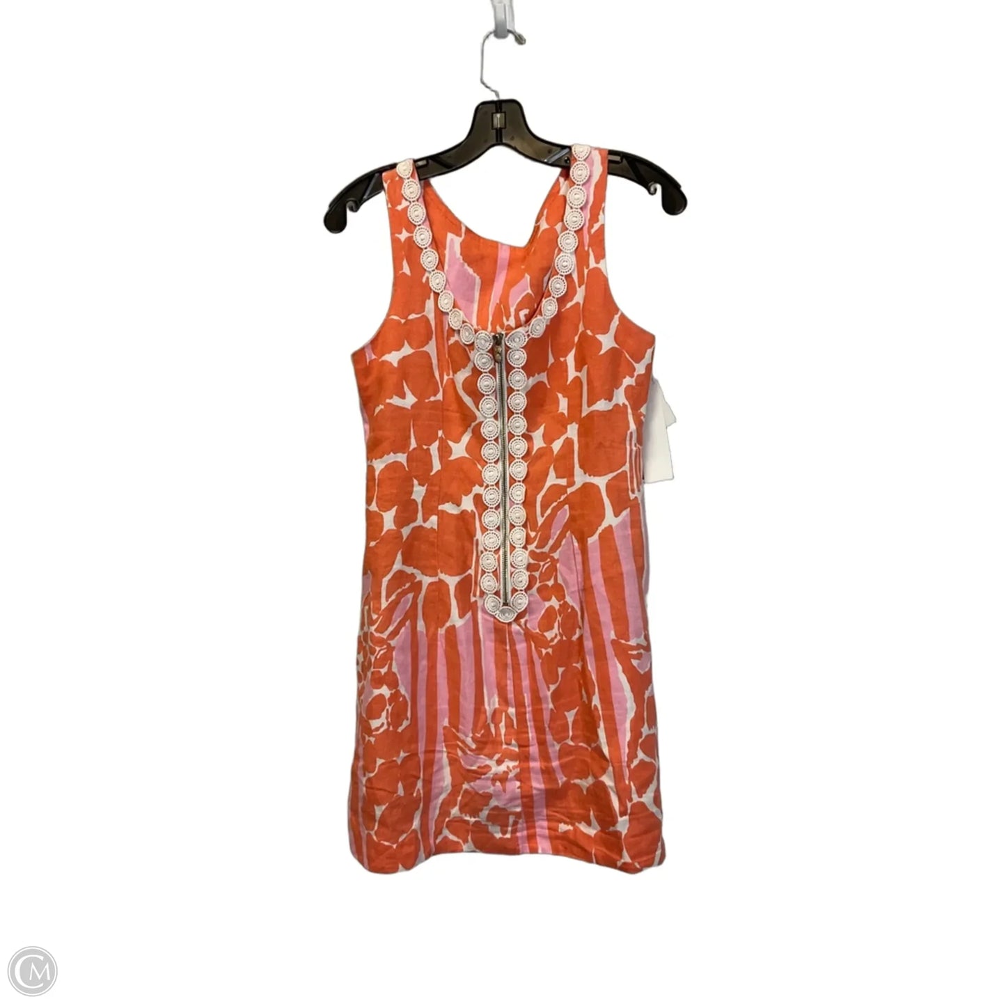 Dress Casual Short By Target-designer In Orange & Pink, Size: 6