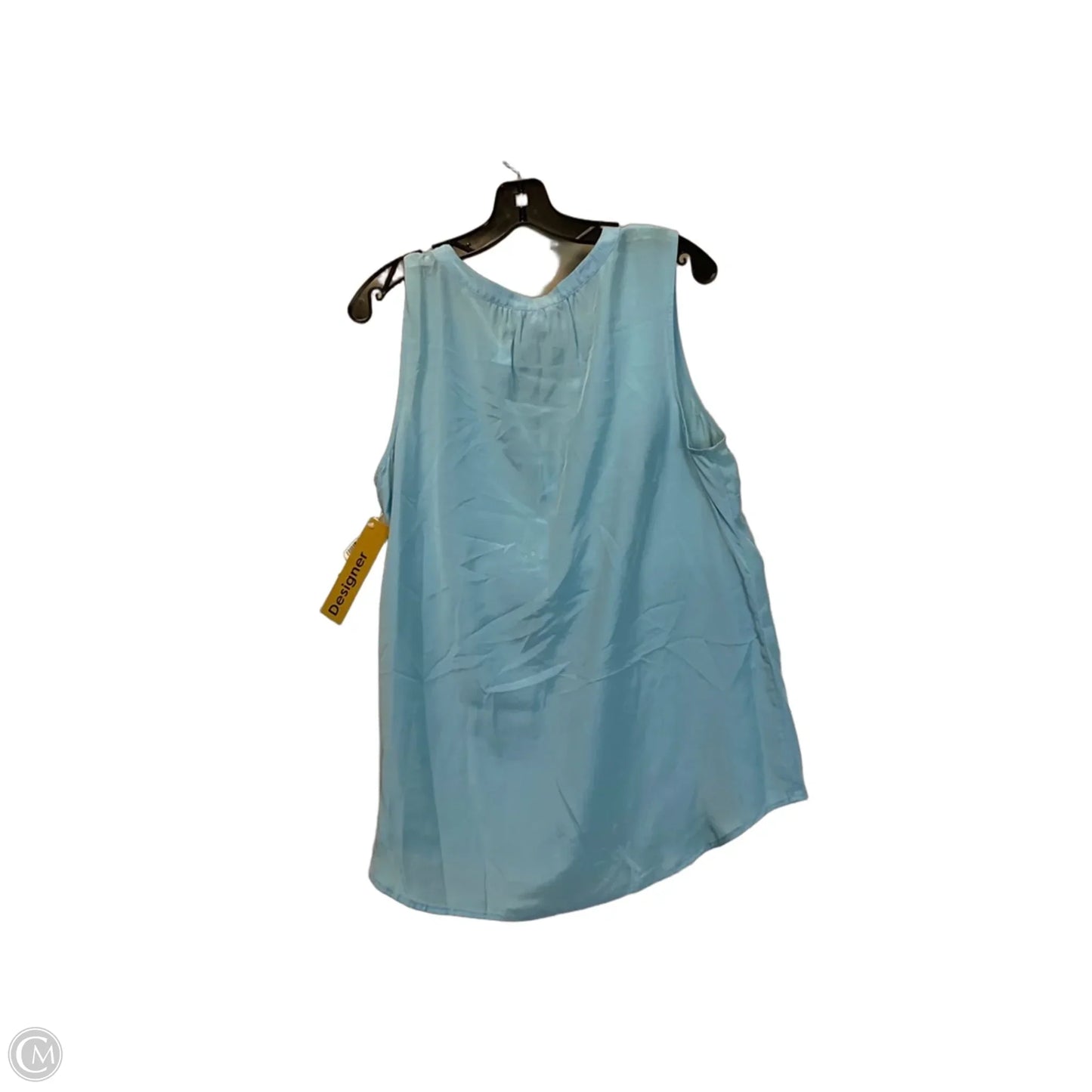 Top Sleeveless Designer By Lilly Pulitzer In Blue, Size: Xl