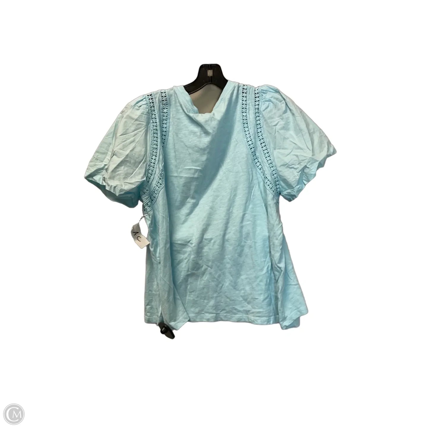 Top Short Sleeve By Crown And Ivy In Blue, Size: Xl