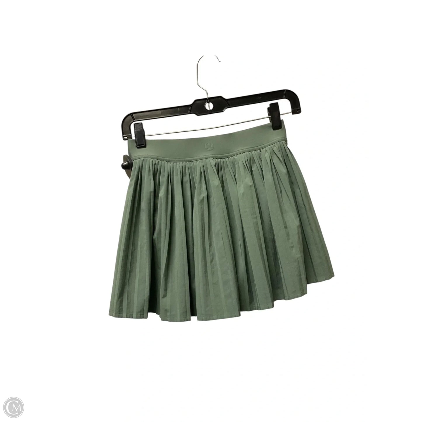 Athletic Skort By Lululemon In Green, Size: 4