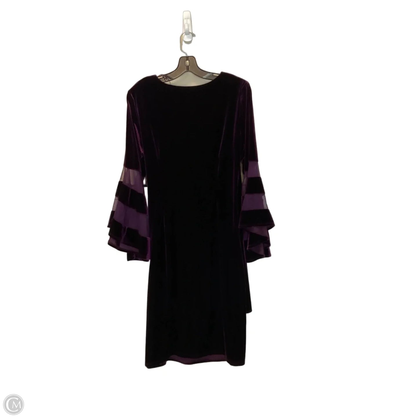 Dress Casual Midi By Clothes Mentor In Purple, Size: 16