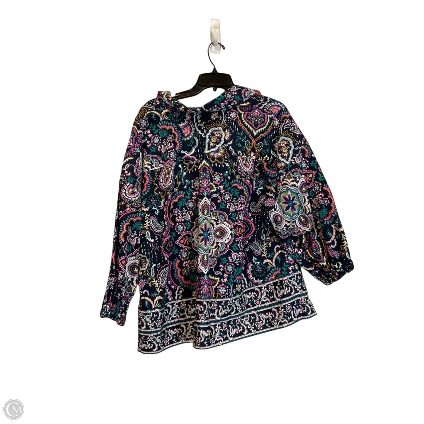 Top 3/4 Sleeve By Crown And Ivy In Navy, Size: 2x